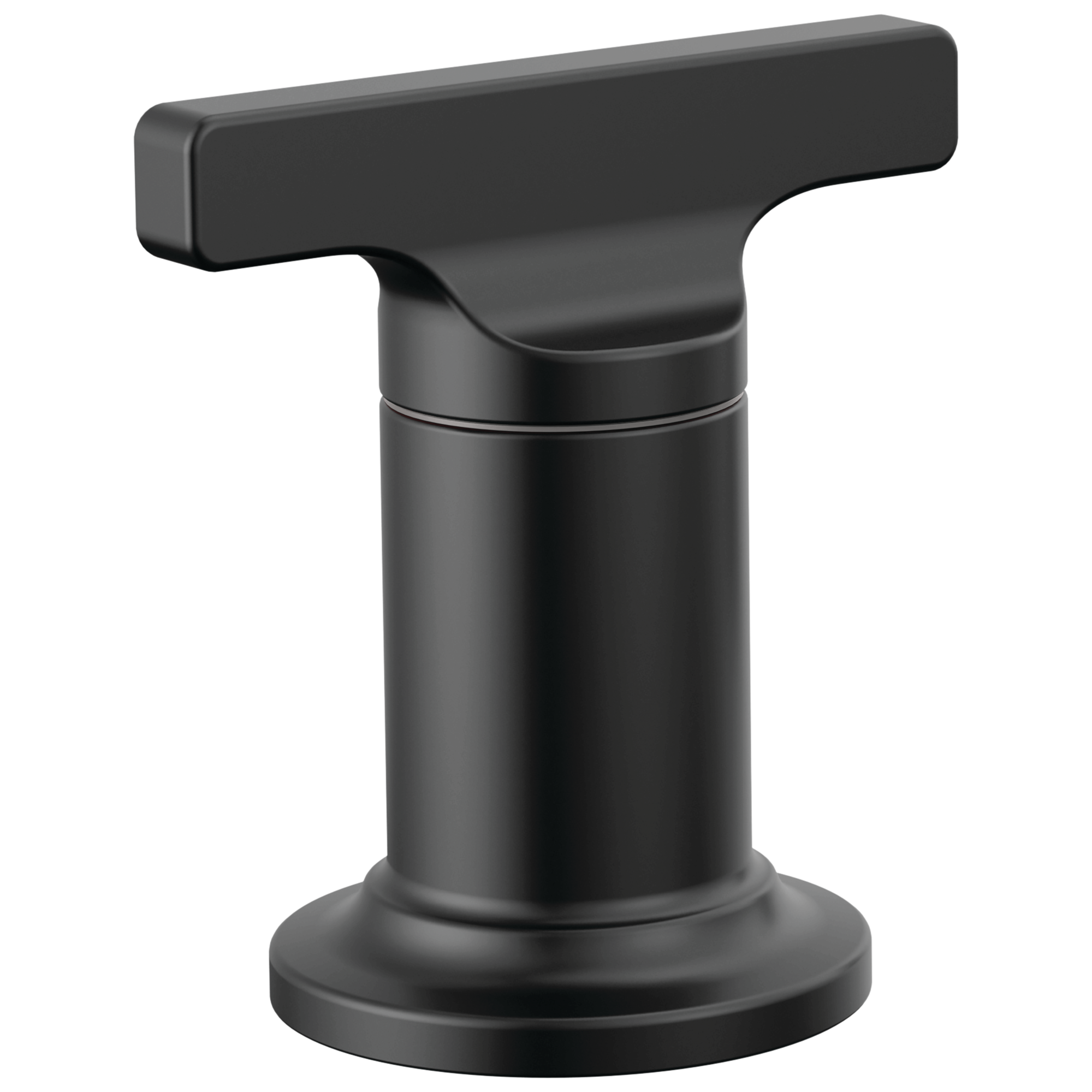 Manija para grifo de lavabo de baño Delta color negro mate de 1 manija
