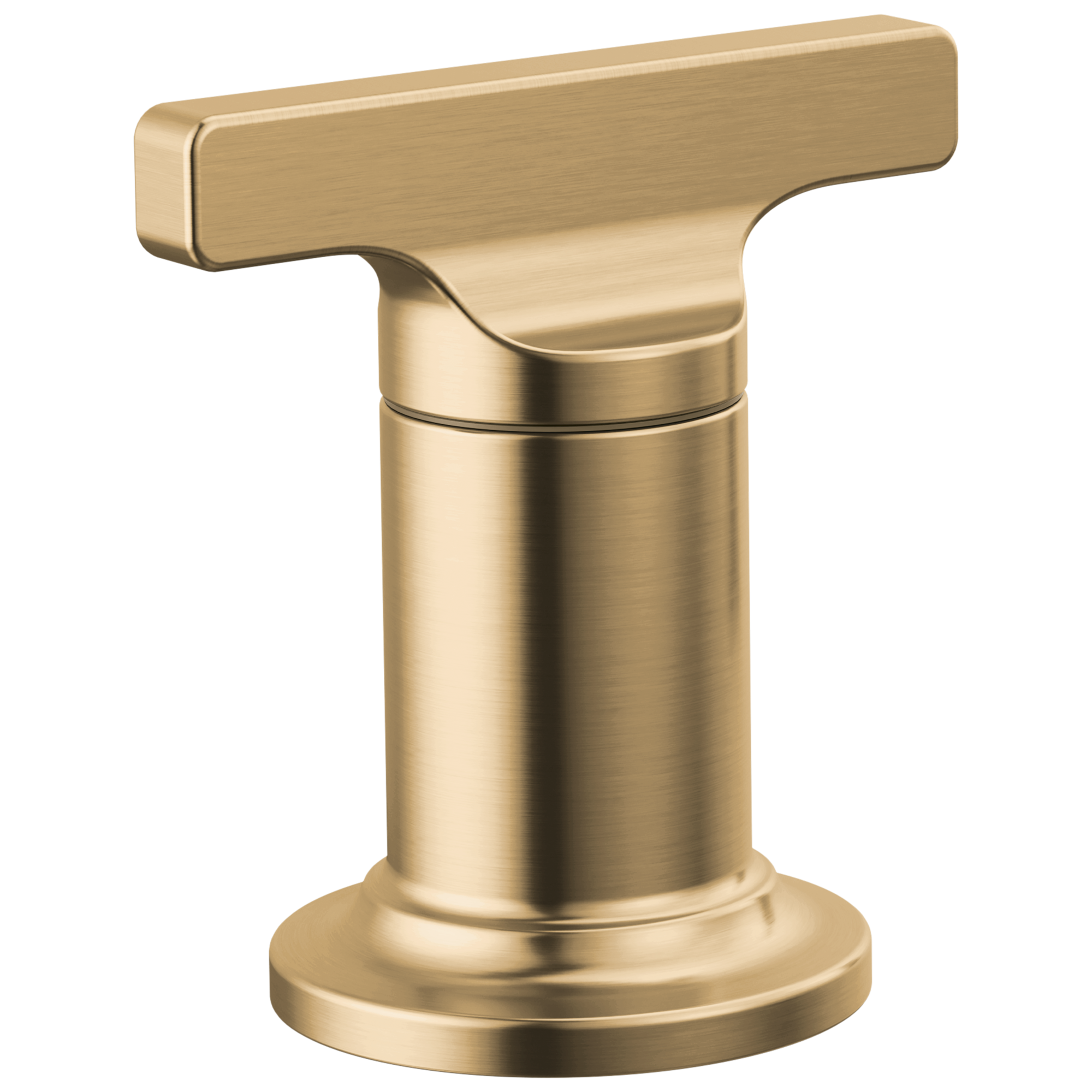 Manija para grifo de lavabo de baño de bronce champán de un solo mango Lumicoat de Delta H590CZ-PR