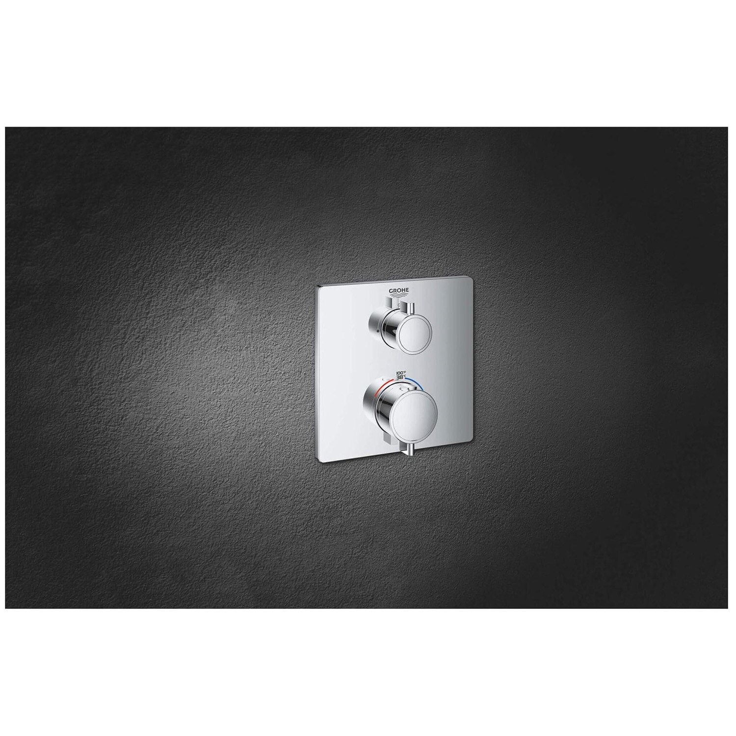 Maneral de grifo de regadera de dos manijas en cromo brillante Starlight GROHE 24110000