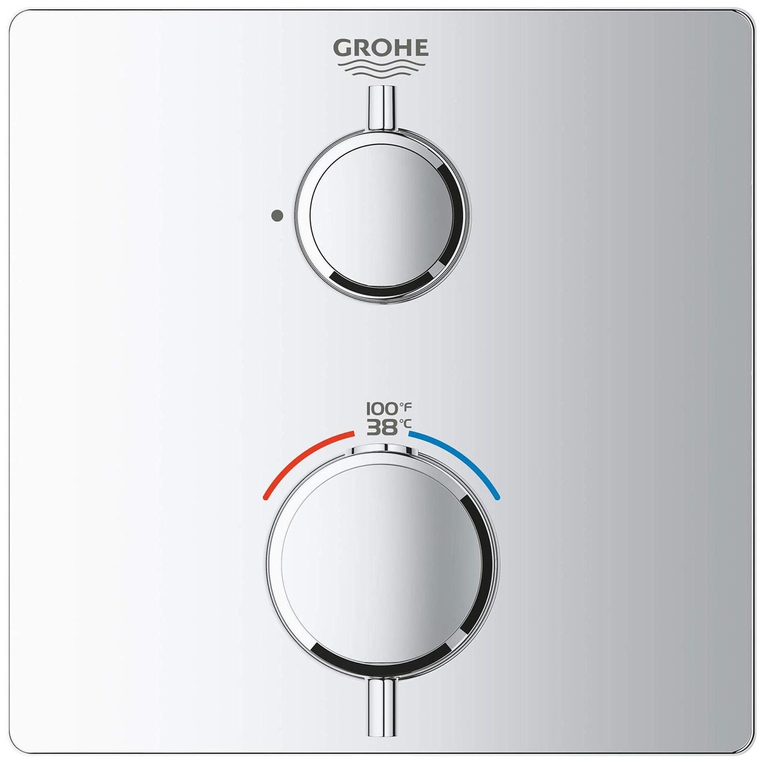 Maneral de grifo de regadera de dos manijas en cromo brillante Starlight GROHE 24110000