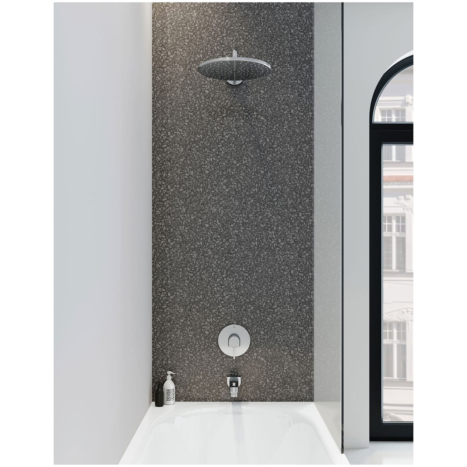Mango de Grifería de Ducha Monomando con Acabado Cromo GROHE Starlight
