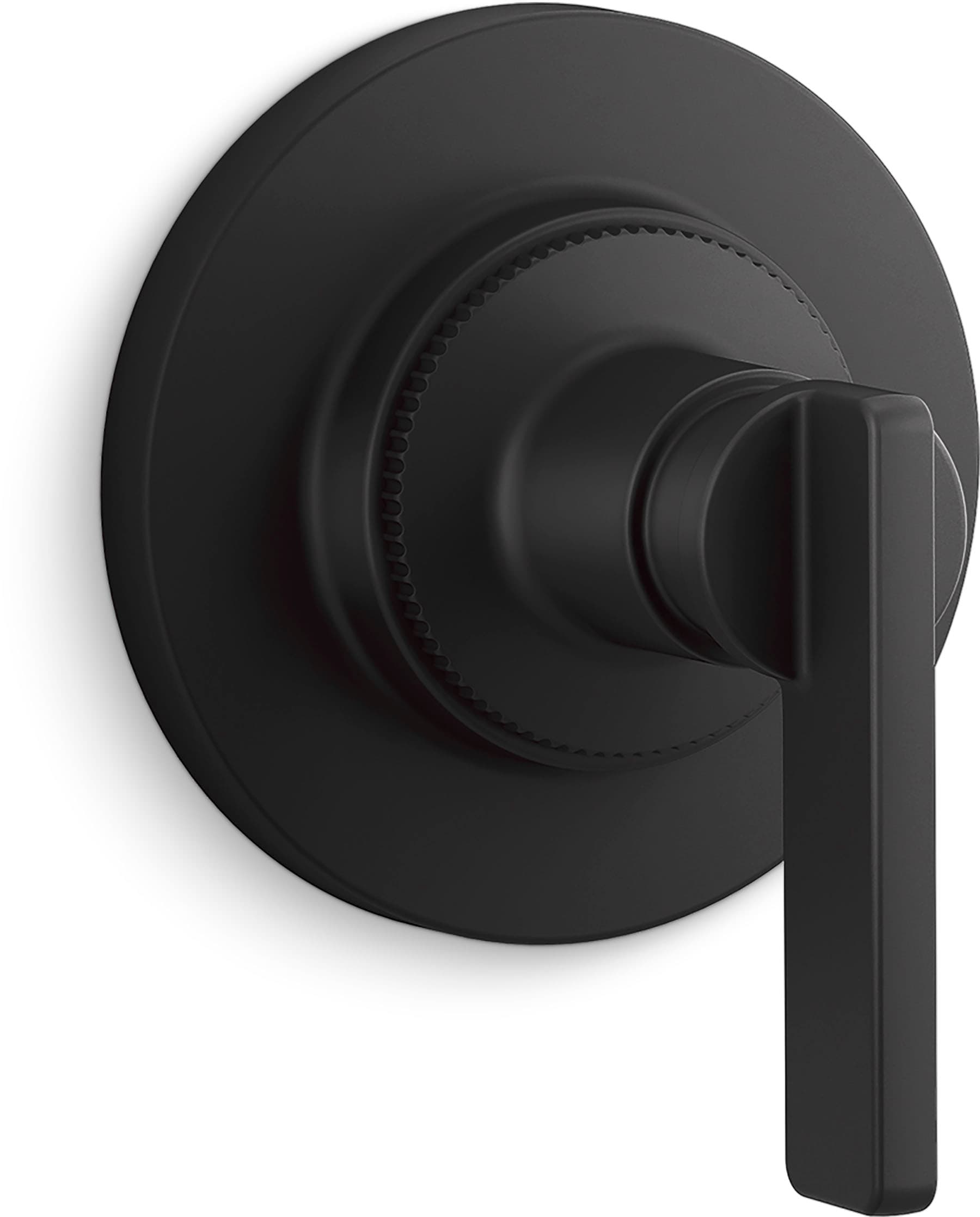 Manija de llave de regadera en negro mate KOHLER Castia por Studio McGee (T35921-4-BL)