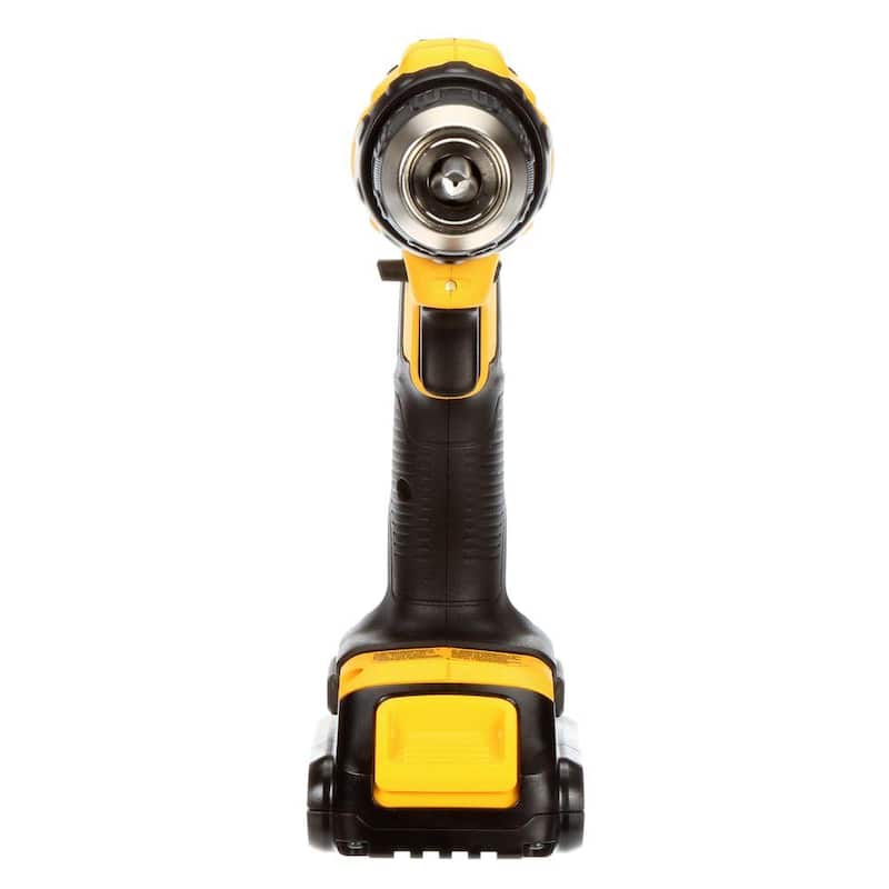 DEWALT Taladro/destornillador inalámbrico de 20V Máx. 1/2 pulg., (2) baterías de 20V 1.3Ah, cargador y estuche - DCD771C2