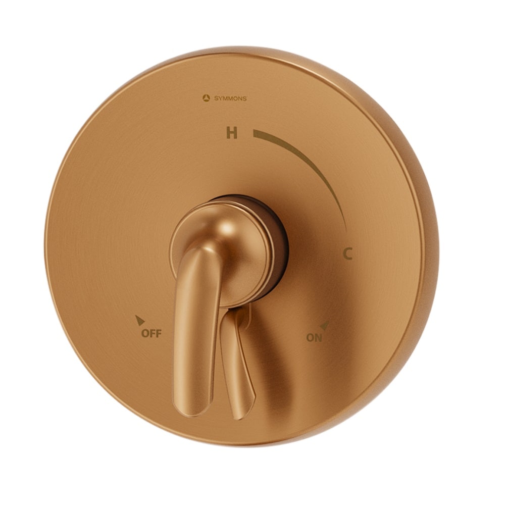 Mango de llave de regadera Symmons Elm en bronce bruñido con palanca S5590BBZTRM