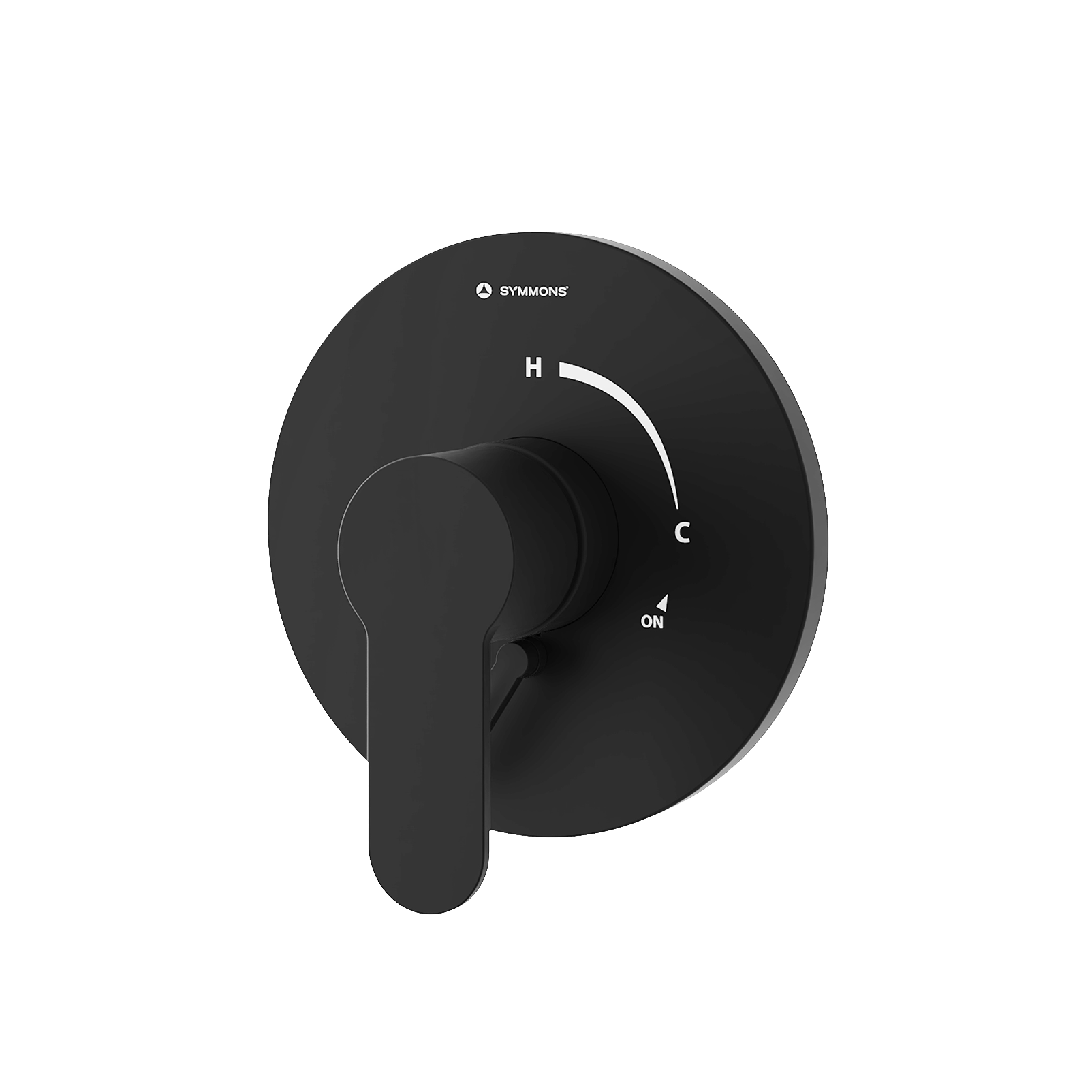 Manija negra mate para llave de regadera Symmons Identity S6790MBTRM