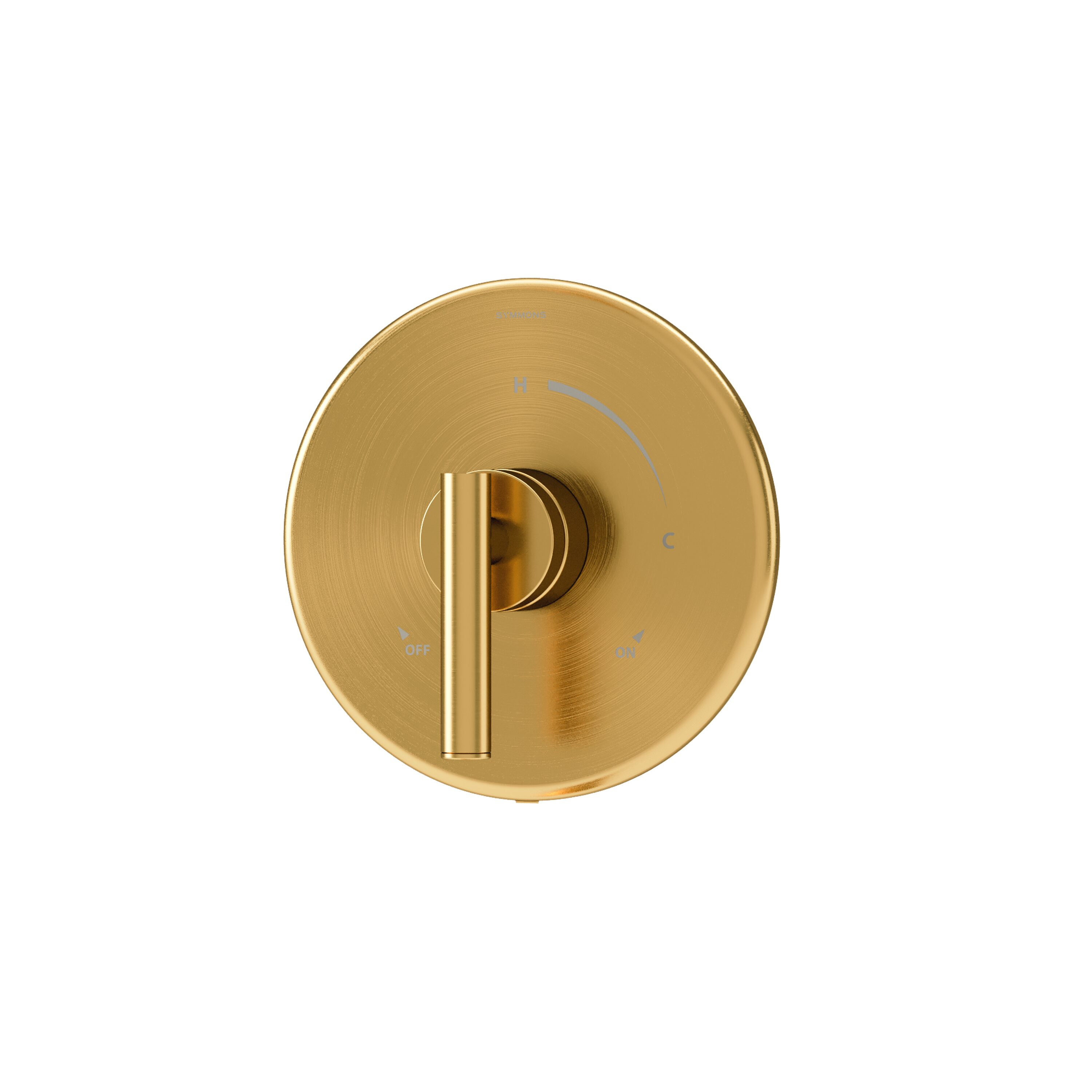 Mango para regadera con palanca de bronce cepillado Symmons Dia 3590BBBZTRM