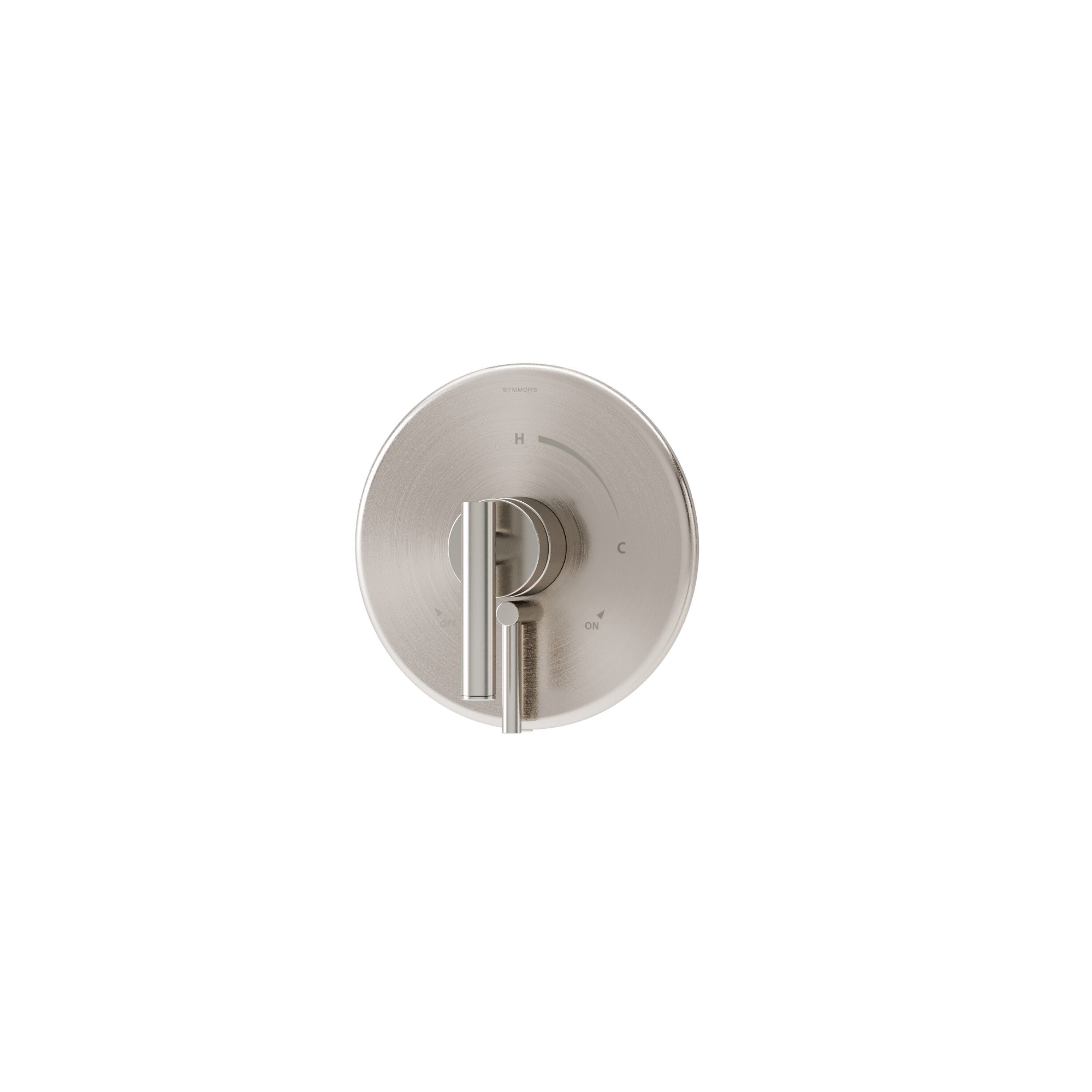Mango de grifo de regadera Symmons Dia en níquel satinado con palanca - 3590BSTNTRM