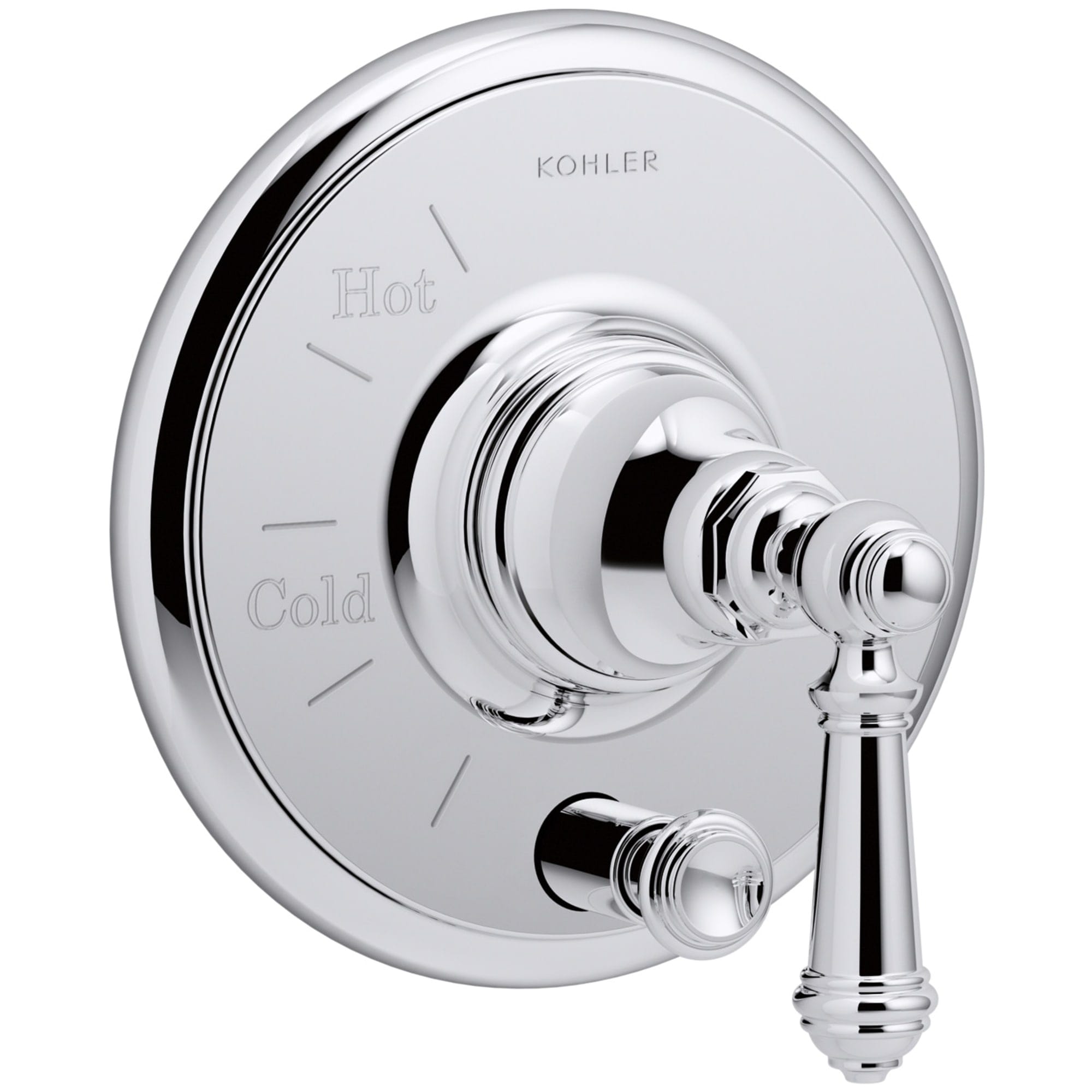 Mango de grifería para regadera en cromo pulido de KOHLER T72768-4-CP