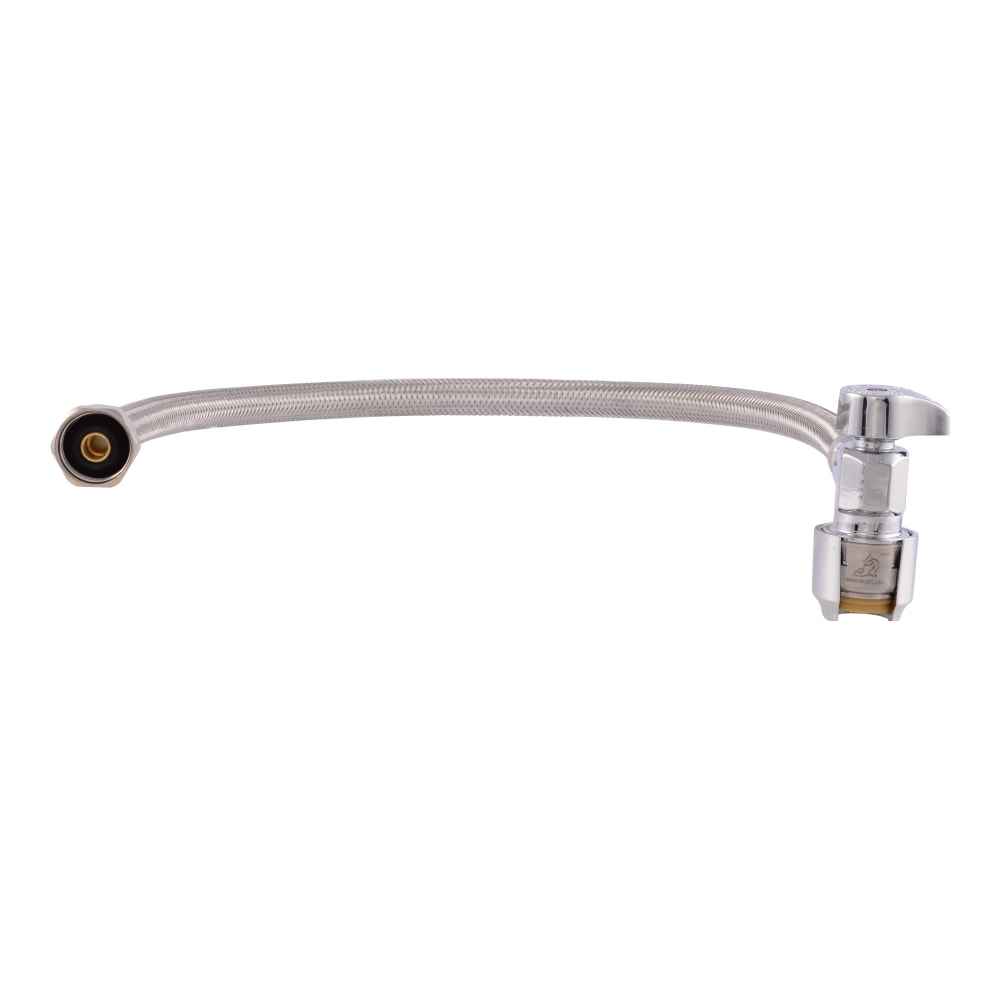 Línea de suministro flexible de la llave del grifo de acero inoxidable trenzado de 20 pulgadas 1/2 pulgada FIP x 1/2 pulgada FIP SharkBite UR24657Z