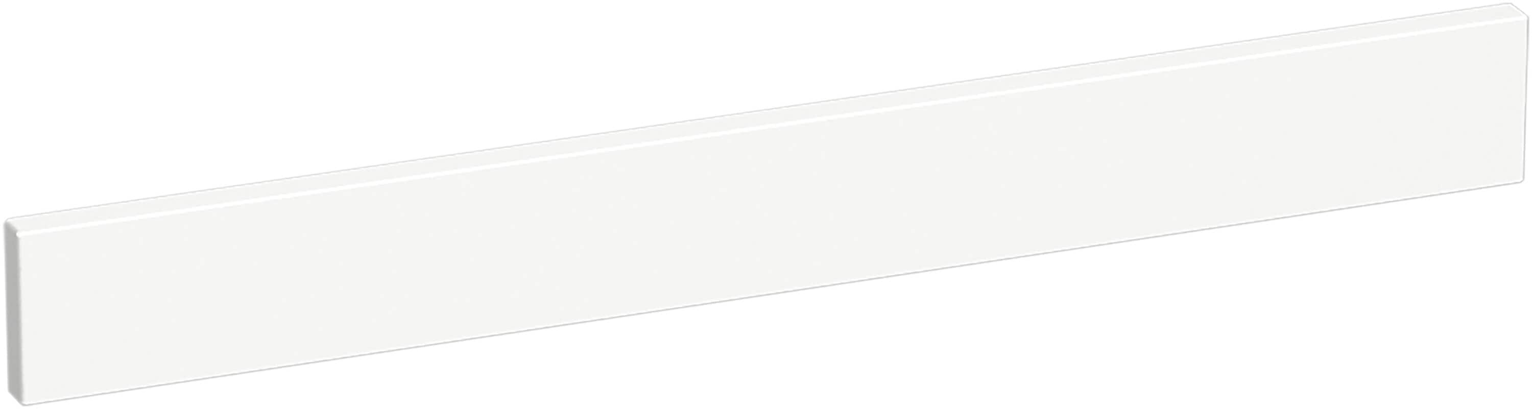 Salpicadero de baño de cuarzo blanco Miami de 3.5 pulgadas de altura x 31.125 pulgadas de largo de KOHLER Silestone