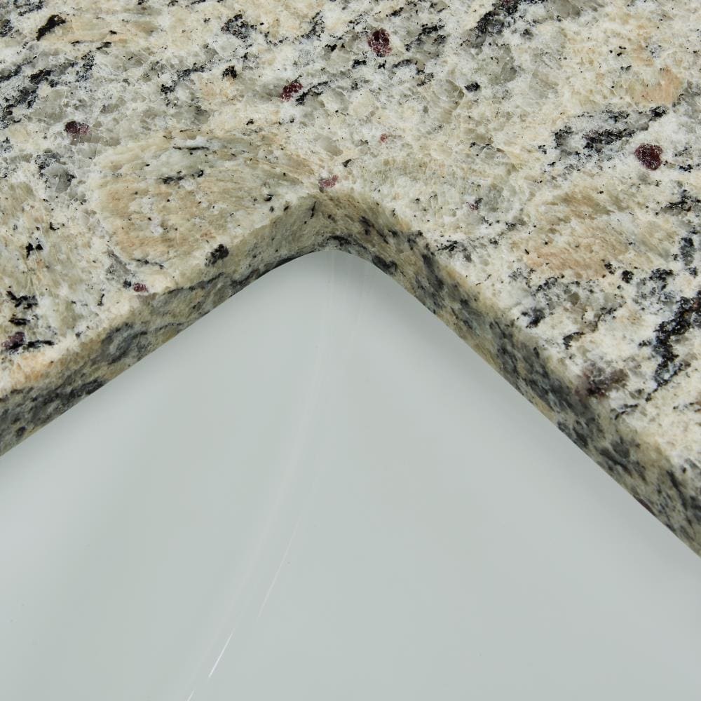 Mejor vista Santa Cecilia Claro 61 pulgadas x 22 pulgadas Granito Café/Pulido bajo encimera Doble fregadero 261008