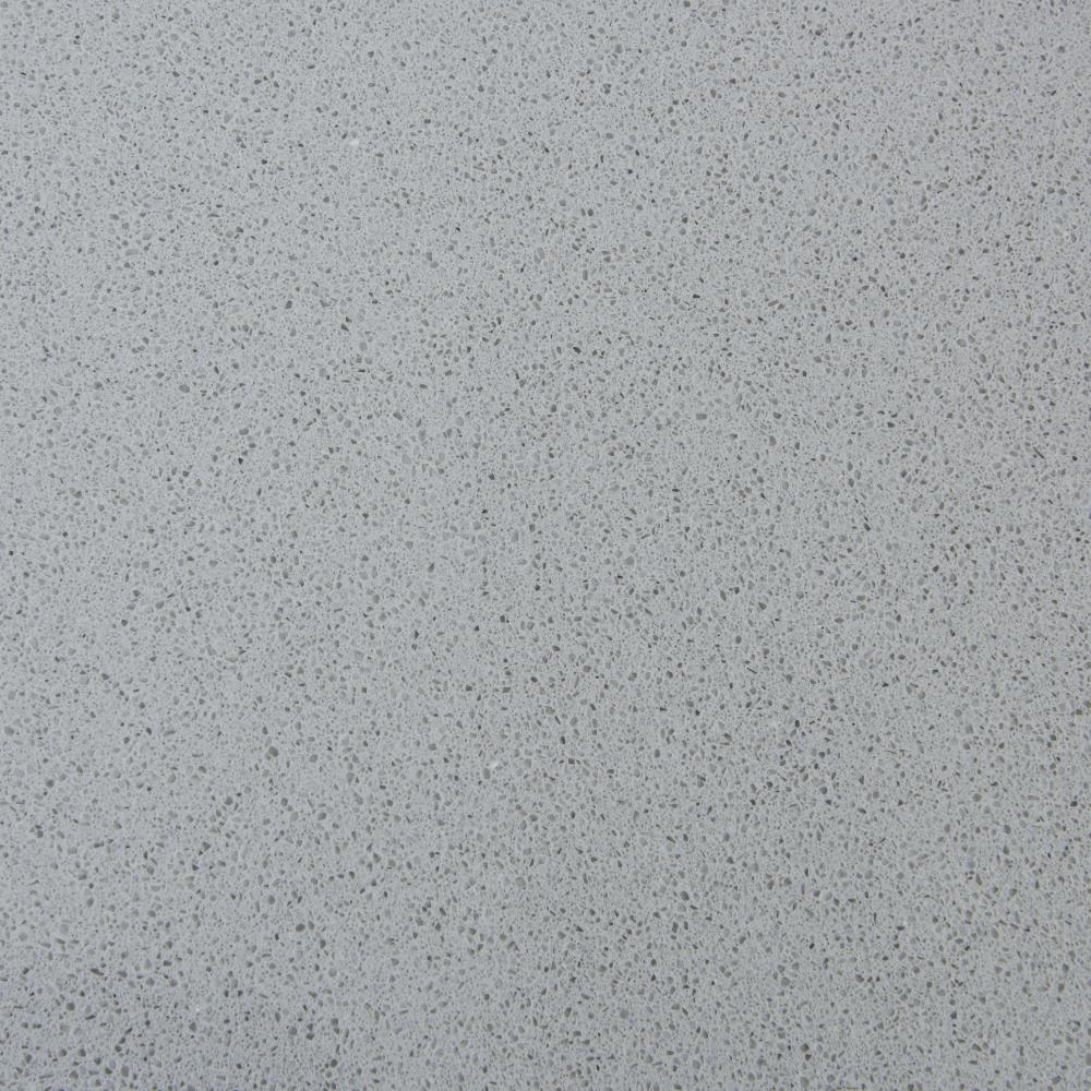 Mejor Vista Meridian 37 pulgadas x 22 pulgadas Gris/Pulido Mármol Ingenierizado con fregadero simple bajoencimera 261031