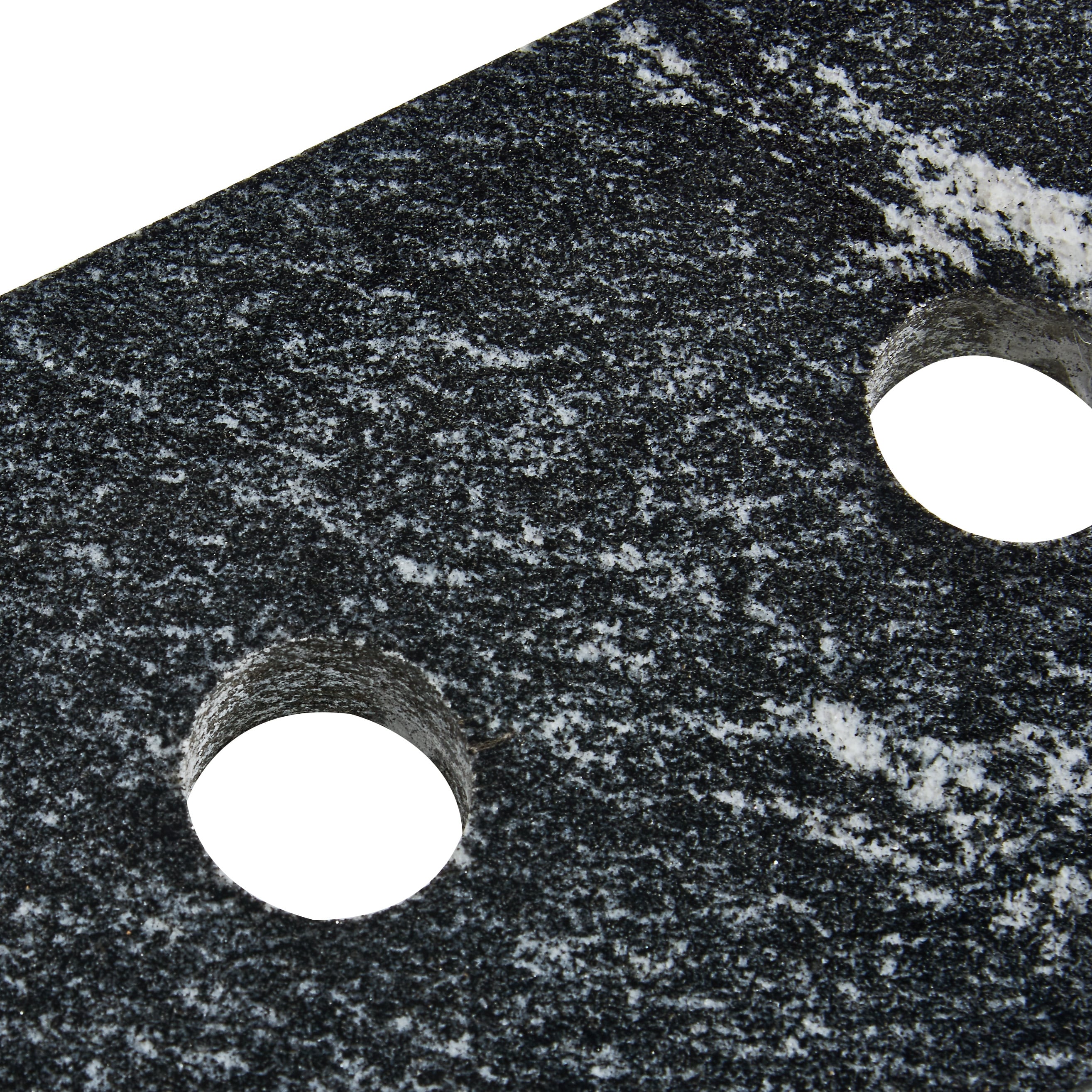 Fregadero doble Bestview de granito negro Thunder de 61 pulgadas x 22 pulgadas, modelo 261046.