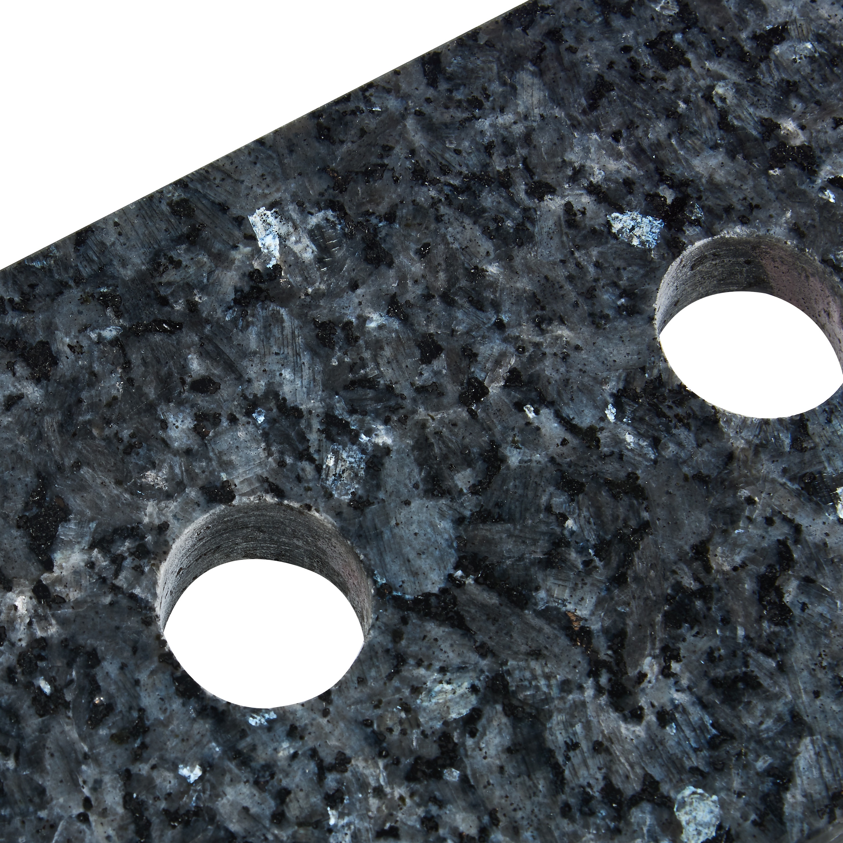 Fregadero individual Bestview de granito perlado azul de 49 pulgadas x 22 pulgadas