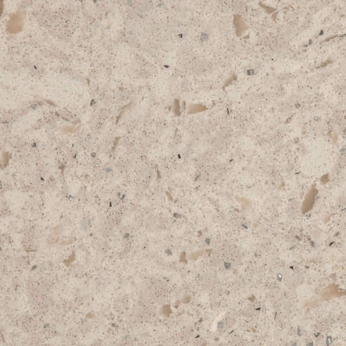 Encimera de tocador de baño de cuarzo Orion pulido de 37 pulgadas x 22 pulgadas con fregadero individual bajo cubierta de 3 orificios de MarCraft Vista.