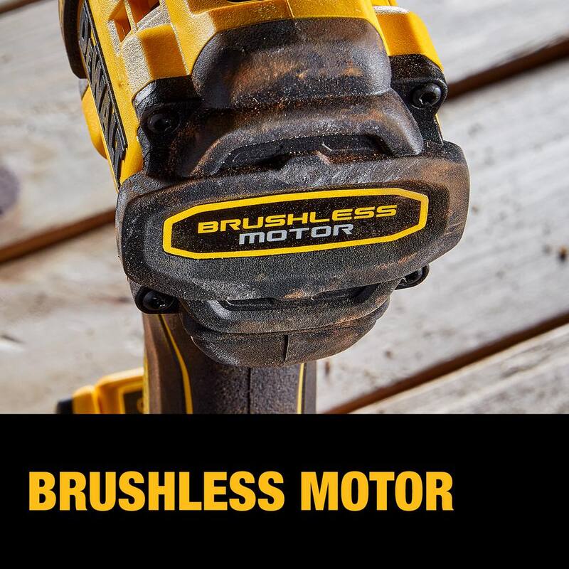 Kit de Taladro/Atornillador Compacto Inalámbrico de Iones de Litio DEWALT 20V MAX XR de 1/2 pulgadas, Batería de 20V MAX 5.0Ah y Cargador - DCD800P1