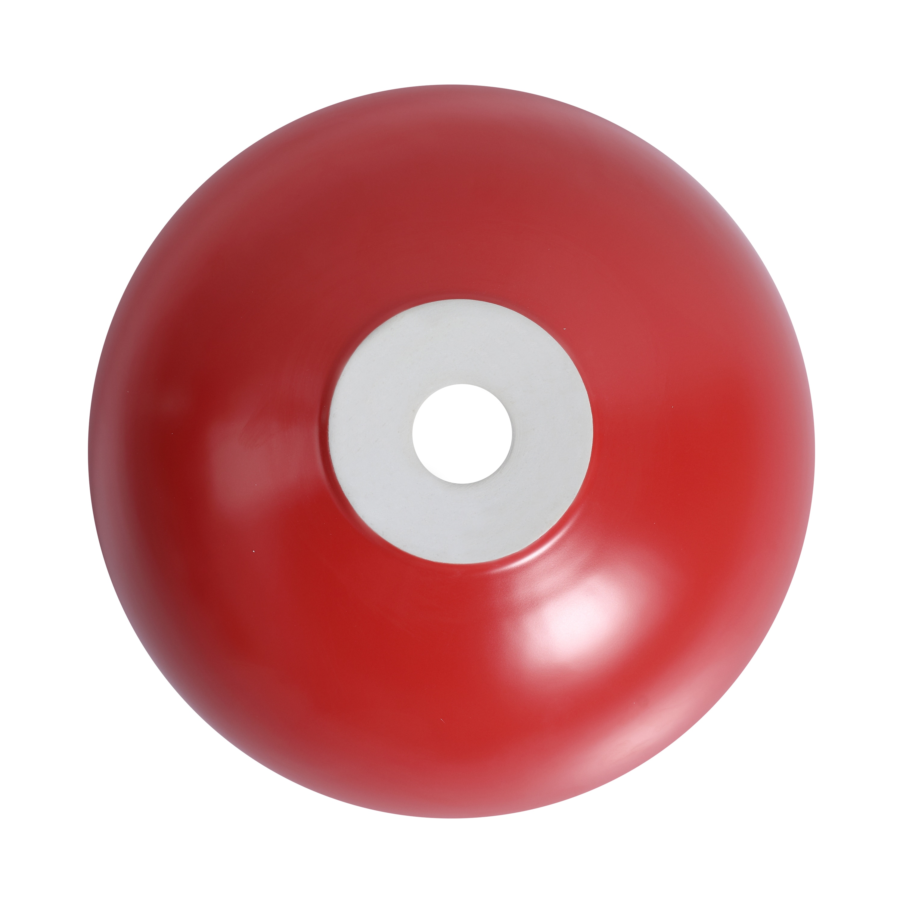Recubrimiento de tocador de baño de cerámica roja para lavabo individual de 16.1 pulgadas x 16.1 pulgadas