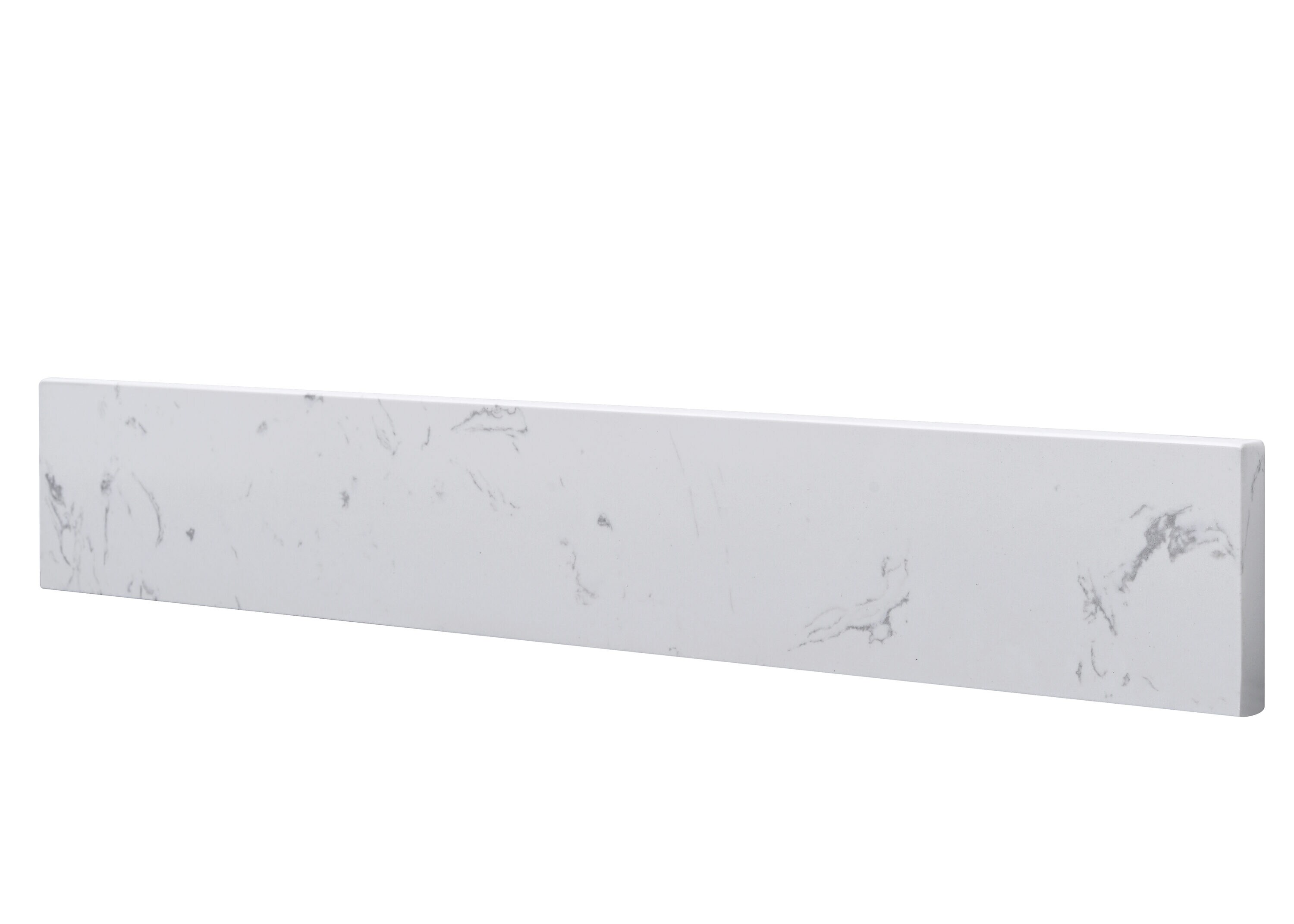 Tapa de tocador de baño de mármol blanco de ingeniería Cala de 21 pulgadas x 21 pulgadas de Avanity