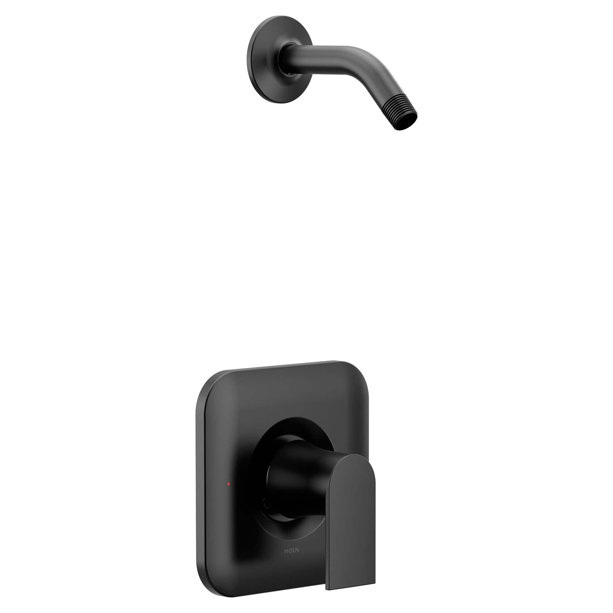 Grifo de bañera y ducha de 1 manija en negro mate de Moen (Válvula no incluida, se vende por separado) T2472NHBL