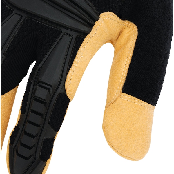 Guantes Rancher 212 Performance Impact Speedcuff ANSI Cut 5 con palma grabada, tamaño extra grande - IMPC5R2-05-11