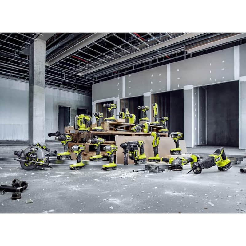 RYOBI ONE+ HP Taladro percutor inalámbrico Brushless de 18V 1/2 pulgadas (Herramienta solamente) - PBLHM101B