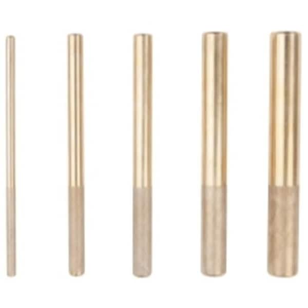 K-Tool International K Tool International KTI72970 5 Piece Drift Brass Punch Set - KTI72970