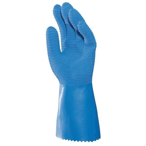 Guantes resistentes a químicos de 12-1/2", látex natural de caucho, 8, 1 par - 326228