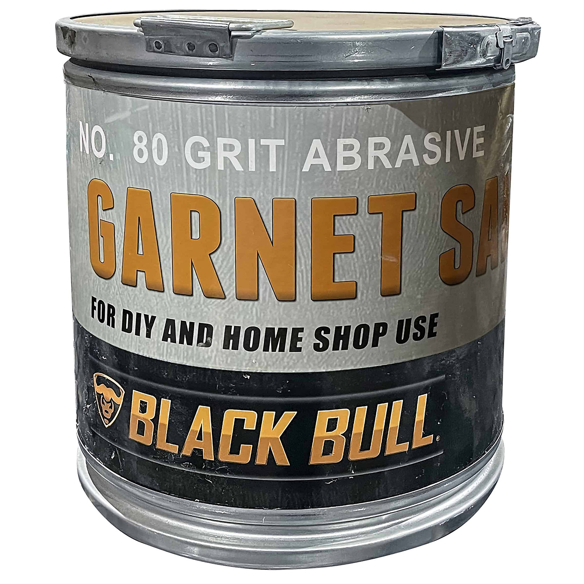 Arena de granate de 80 grados Black Bull para chorreadoras abrasivas, material vidrio, grado medio, piezas (cantidad) 1 Modelo # SBGARN.