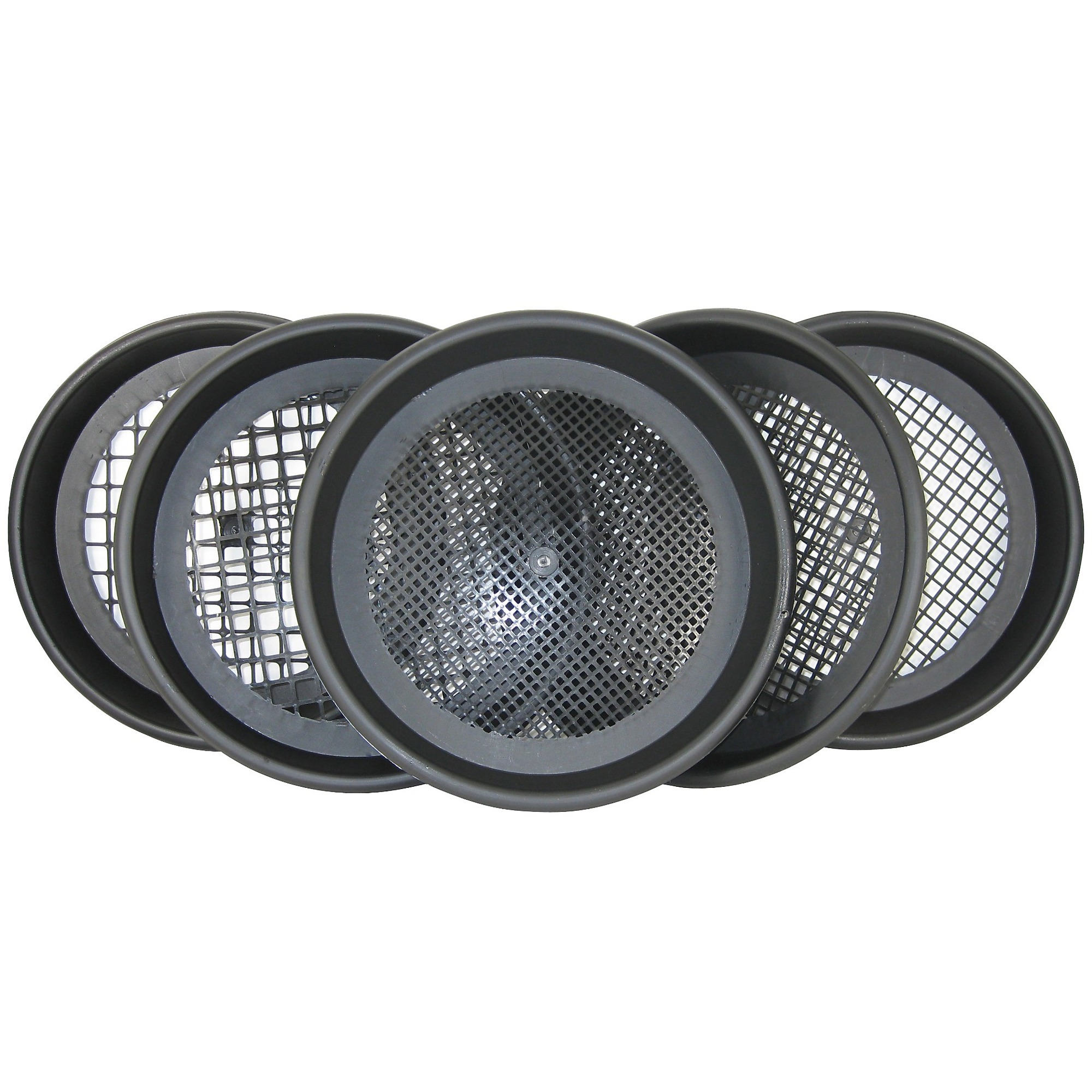 Mallas de tamizado Raytech, SET de 5 piezas de diferentes tamaños, Modelo 23217R.