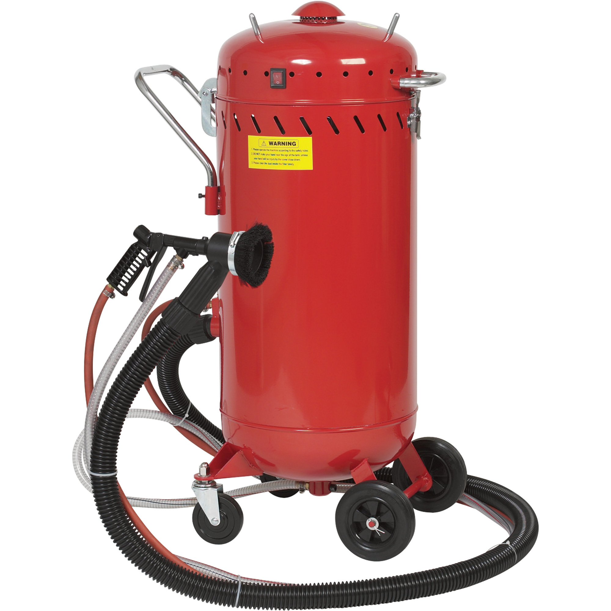 Chorro de Abrasivo con Sifón AllSource VacBlast, Capacidad de 125 lbs, 28 Galones, Modelo# 41700
