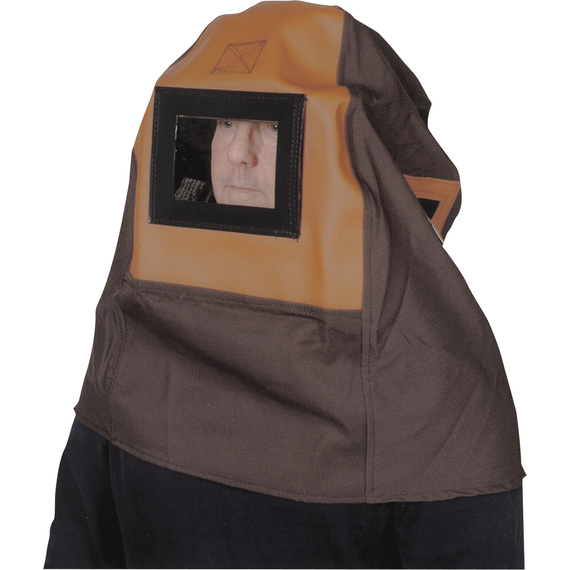 Capucha de chorro abrasivo para presión industrial ALC con gorra de protección, Modelo# 40556