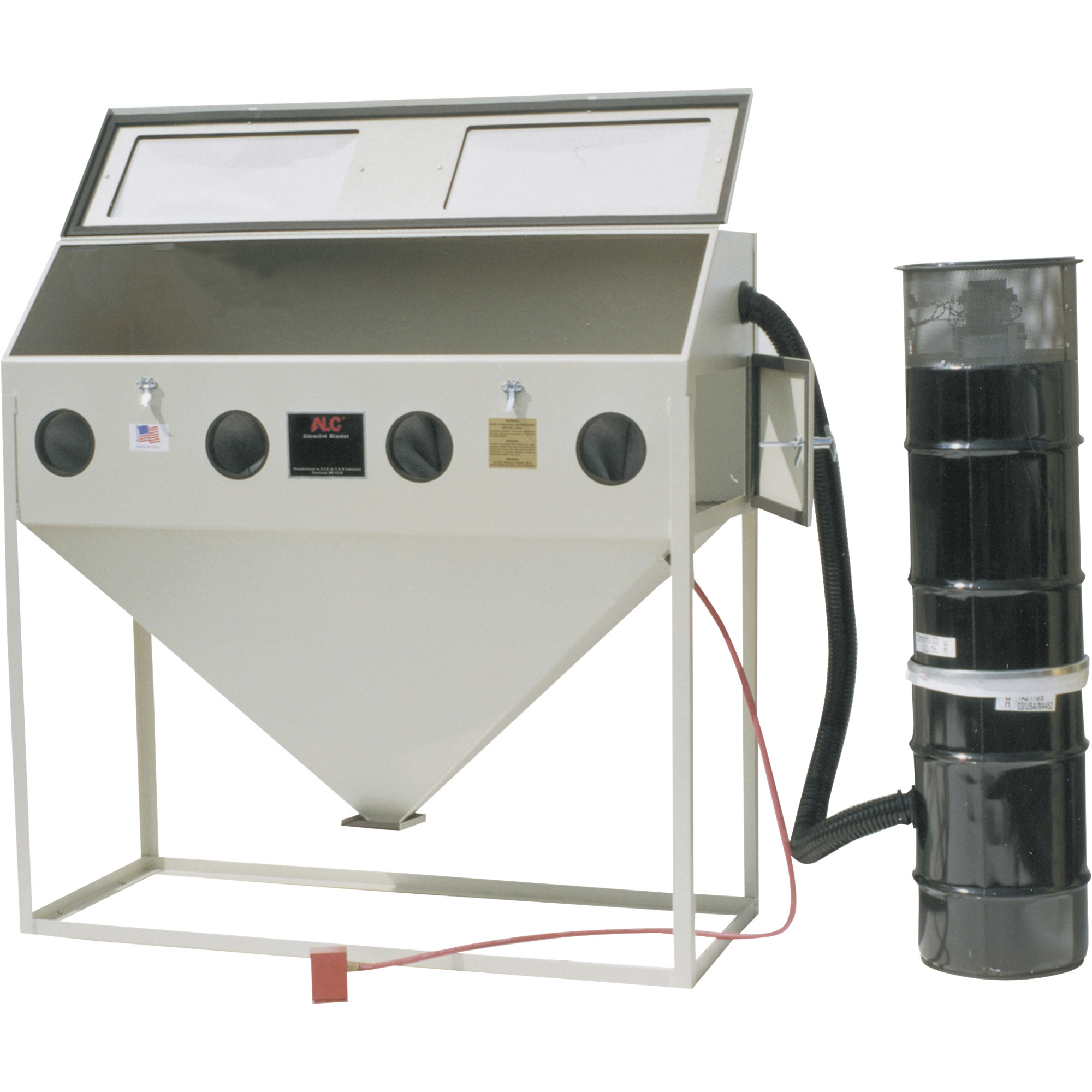 Gabinete de Granallado Abrasivo de Acero ALC con Kit de Luces LED, 60in., Modelo# 40413L.