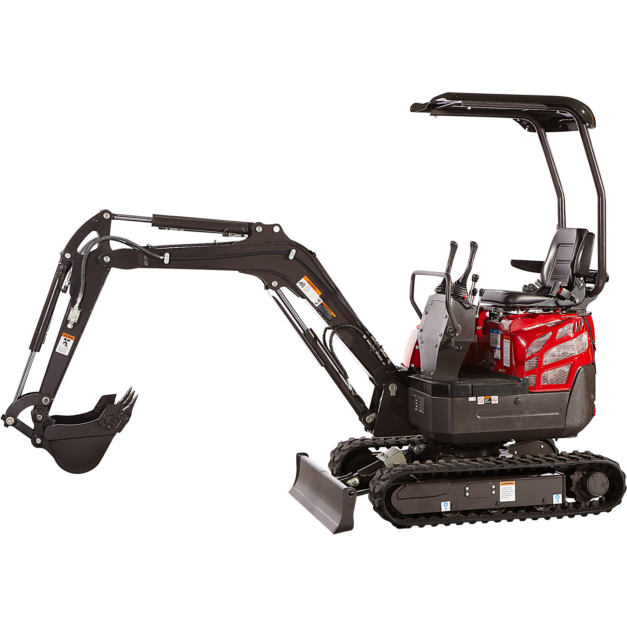 Miniexcavadora NorTrac XN16, motor Kubota de 16.0 HP