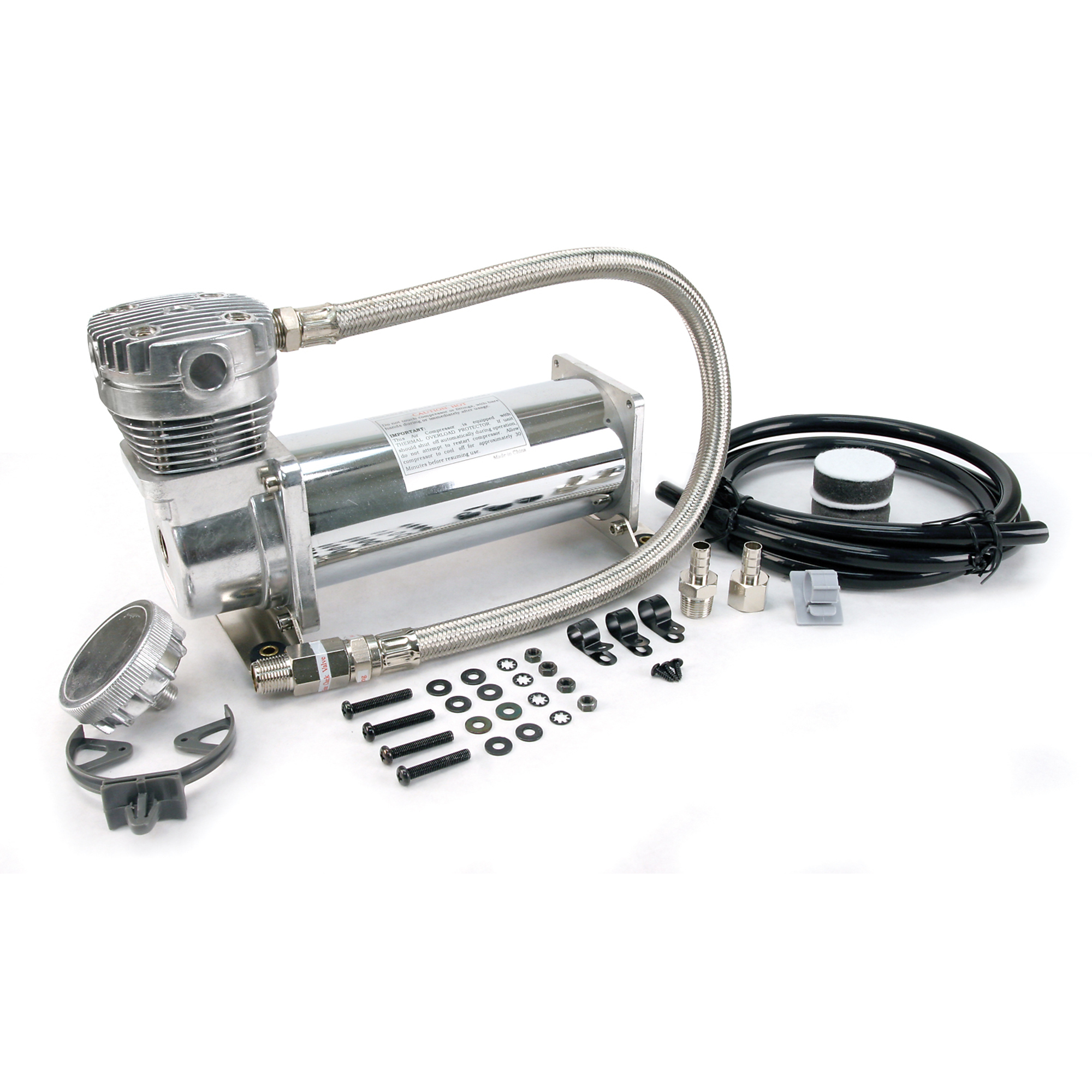 Juego de Compresor de Aire Viair 460C con Tanque de Aire de 0 Gal, 12 Volts Modelo #46043.