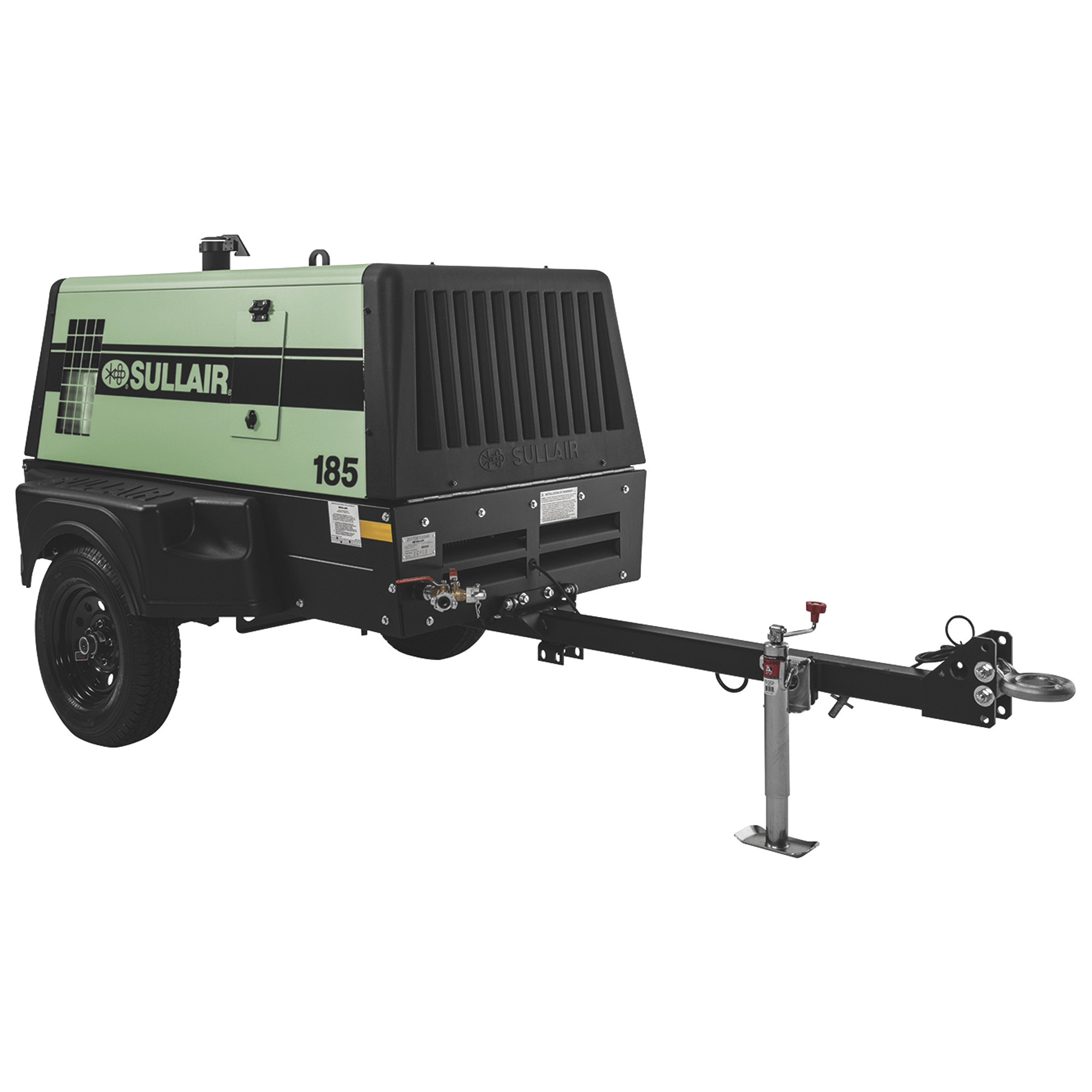 Compresor de Aire Diesel Sullair SLAIR185 T4F, 49 HP, Modelo 185/D/DPQ/KUT4F.