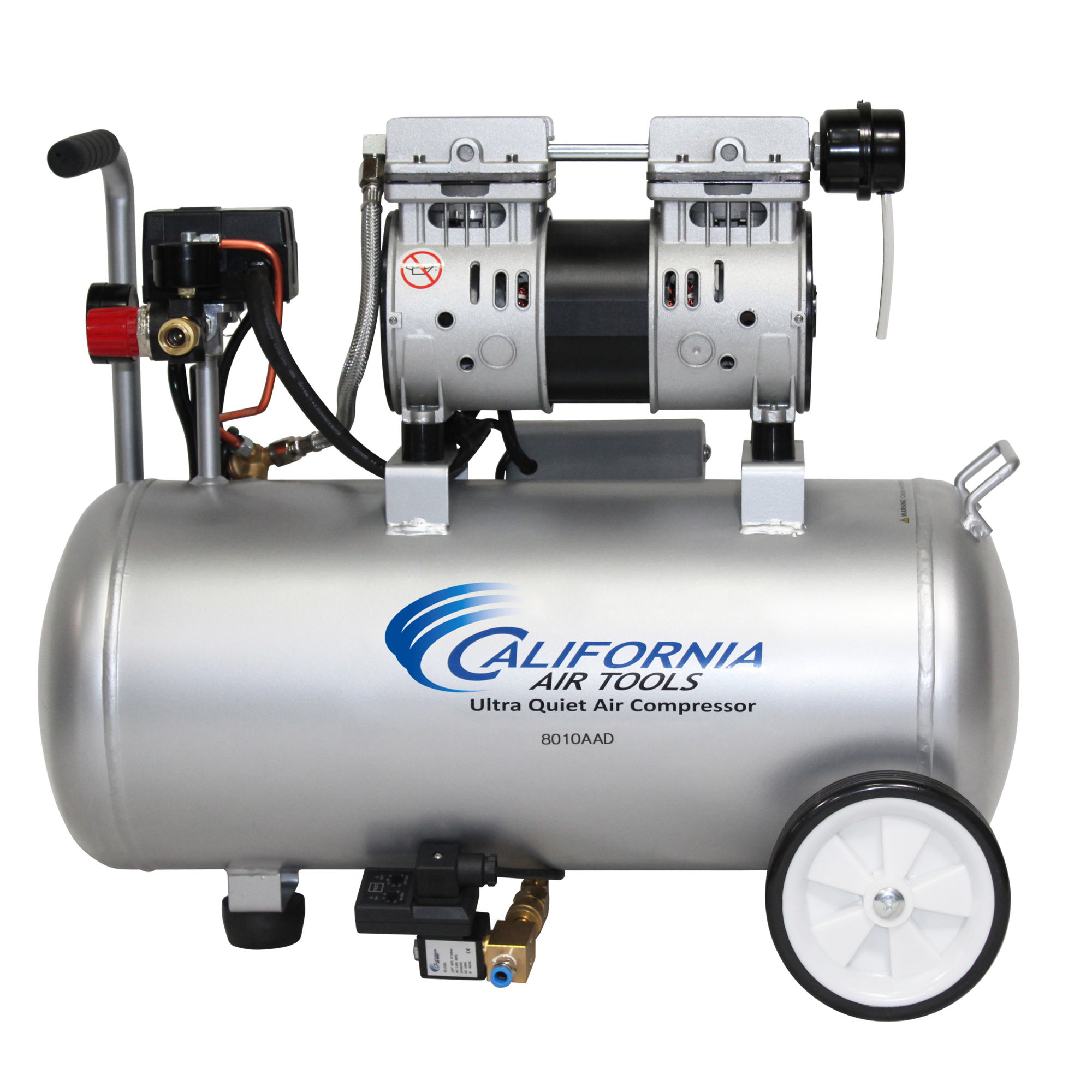 Válvula de drenaje automático de aluminio California Air Tools de 8 Gal con 1 HP - Modelo 8010AAD