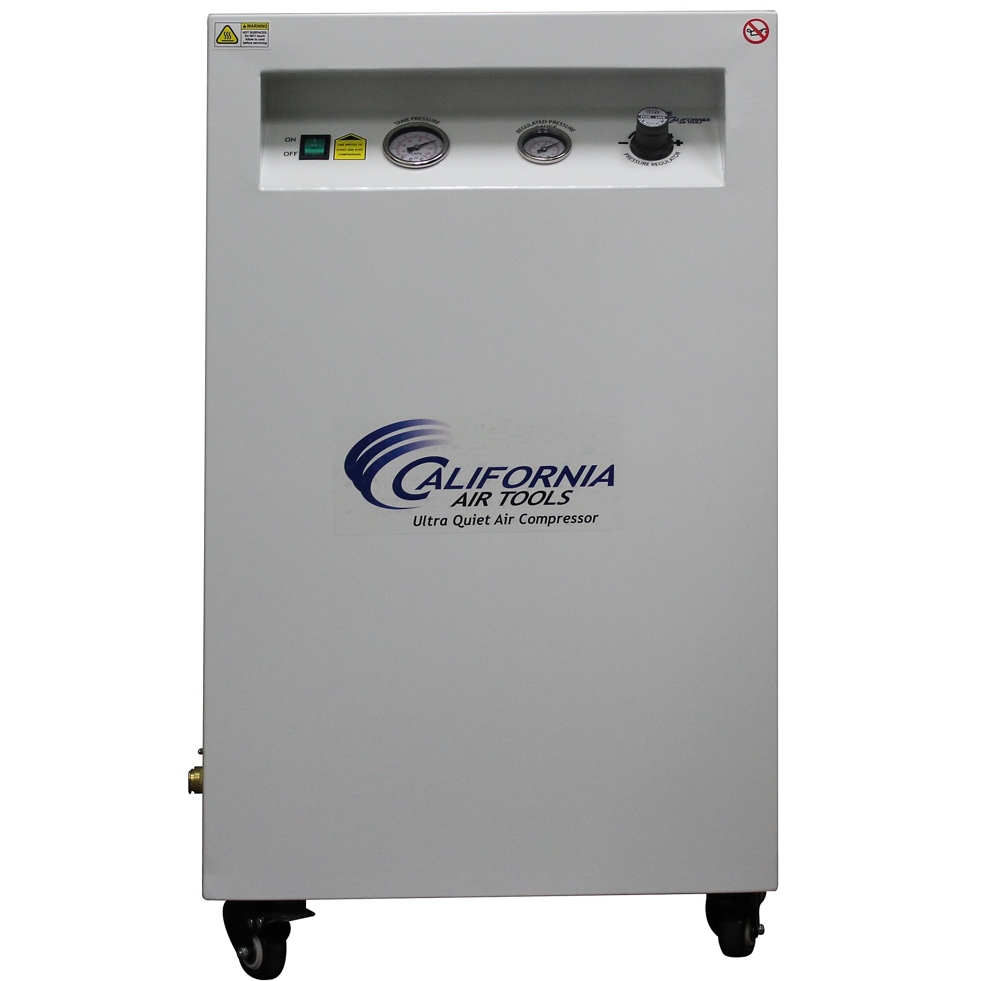 Gabinete insonorizado con drenaje automático de 20 Gal de California Air Tools, 4 HP - Modelo 20040SPCAD.