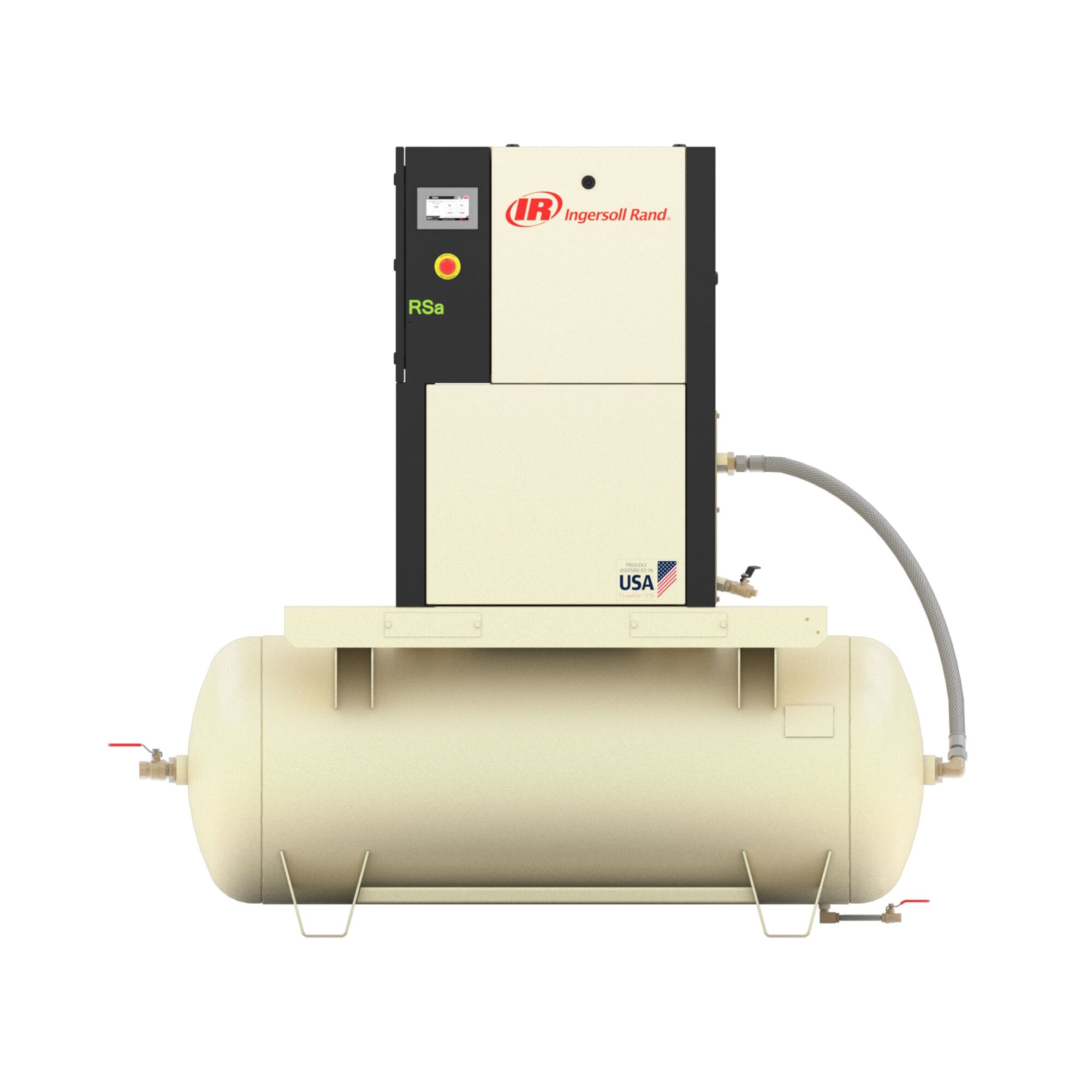 Compresor de aire Ingersoll Rand RSa15i-A145 - 230/3/60 - 120 GAL. - 20 HP, capacidad de tanque 120 galones, voltaje 230 Modelo# 47823403001.