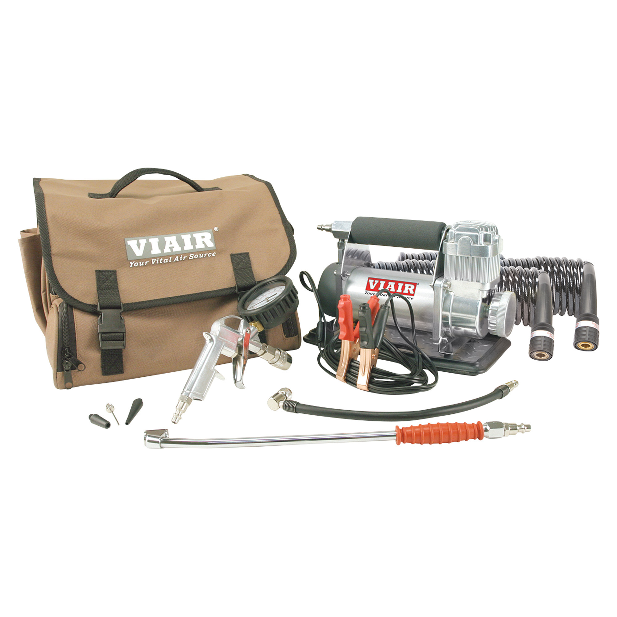 Inflador de llantas portátil Viair 400P RV para vehículos recreativos, máximo de 150 PSI, fuente de energía eléctrica, modelo 400P-RV.