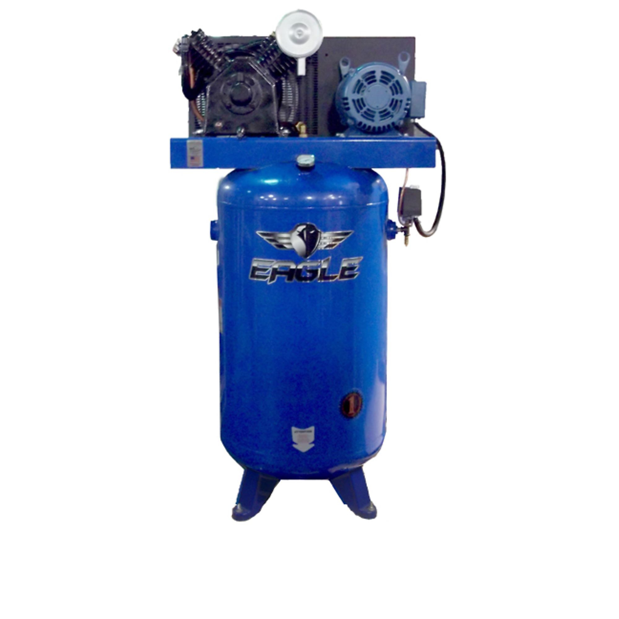 Compresor de aire EAGLE de 80 Galones con 18.5 CFM y Motor de 5 HP - Modelo 5380V2-CS4