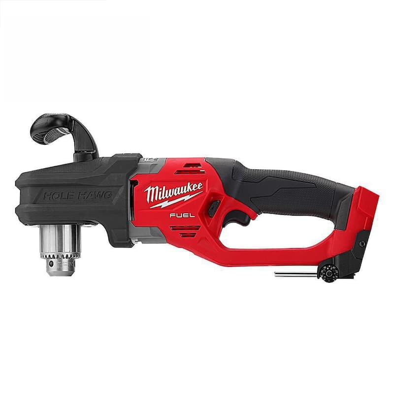 Milwaukee M18 FUEL GEN II Taladro angular derecho Hole Hawg inalámbrico sin escobillas de 1/2 pulgadas de 18V de iones de litio (solo la herramienta) - 2807-20