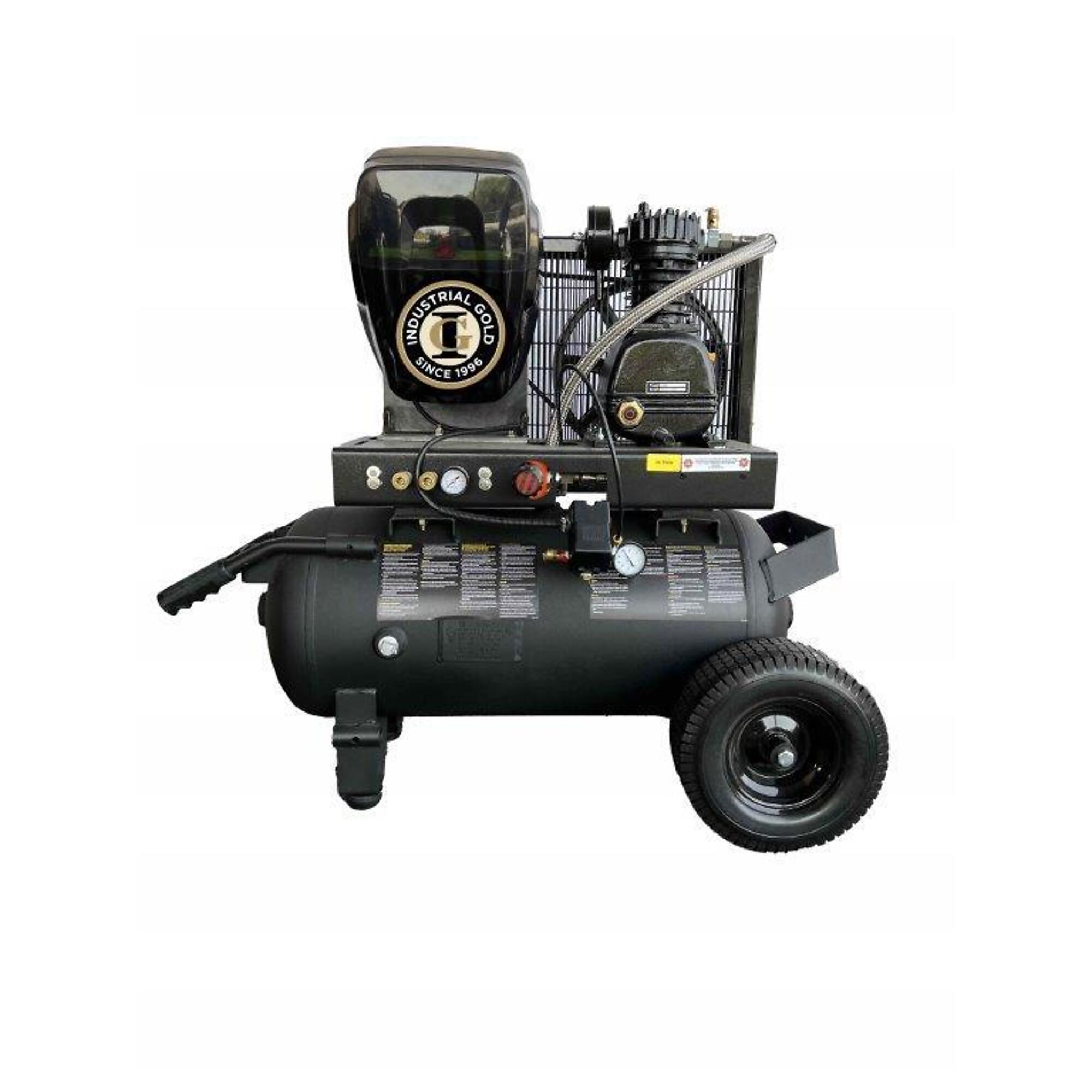 Compresor de aire Industrial Gold de 3.0 HP, batería eléctrica, 20 galones - Modelo P25EBP21