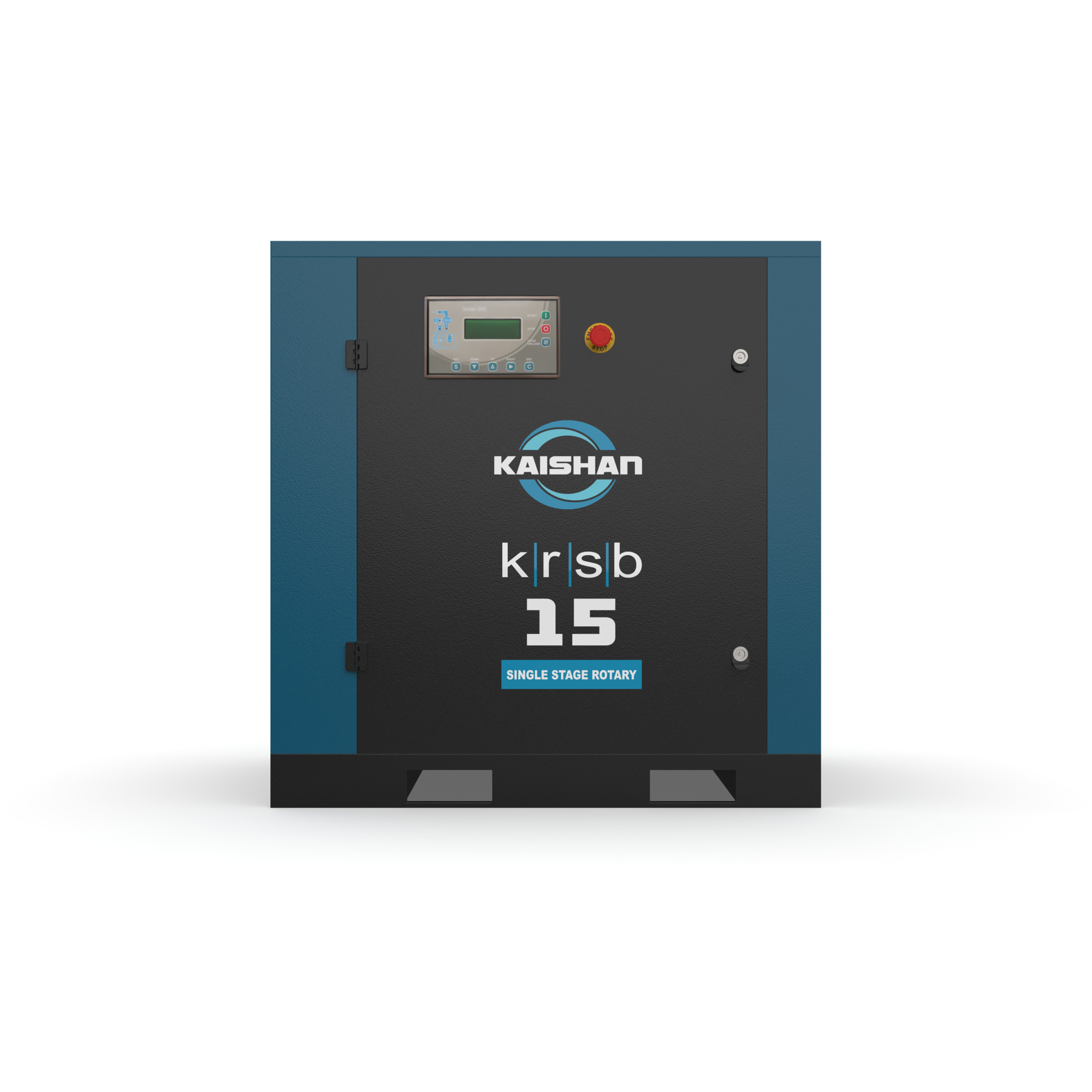 Compresor Kaishan USA, 40HP 230V 3 Fases 150PSI Base Machine, Modelo KRSB-040A3F2S8U