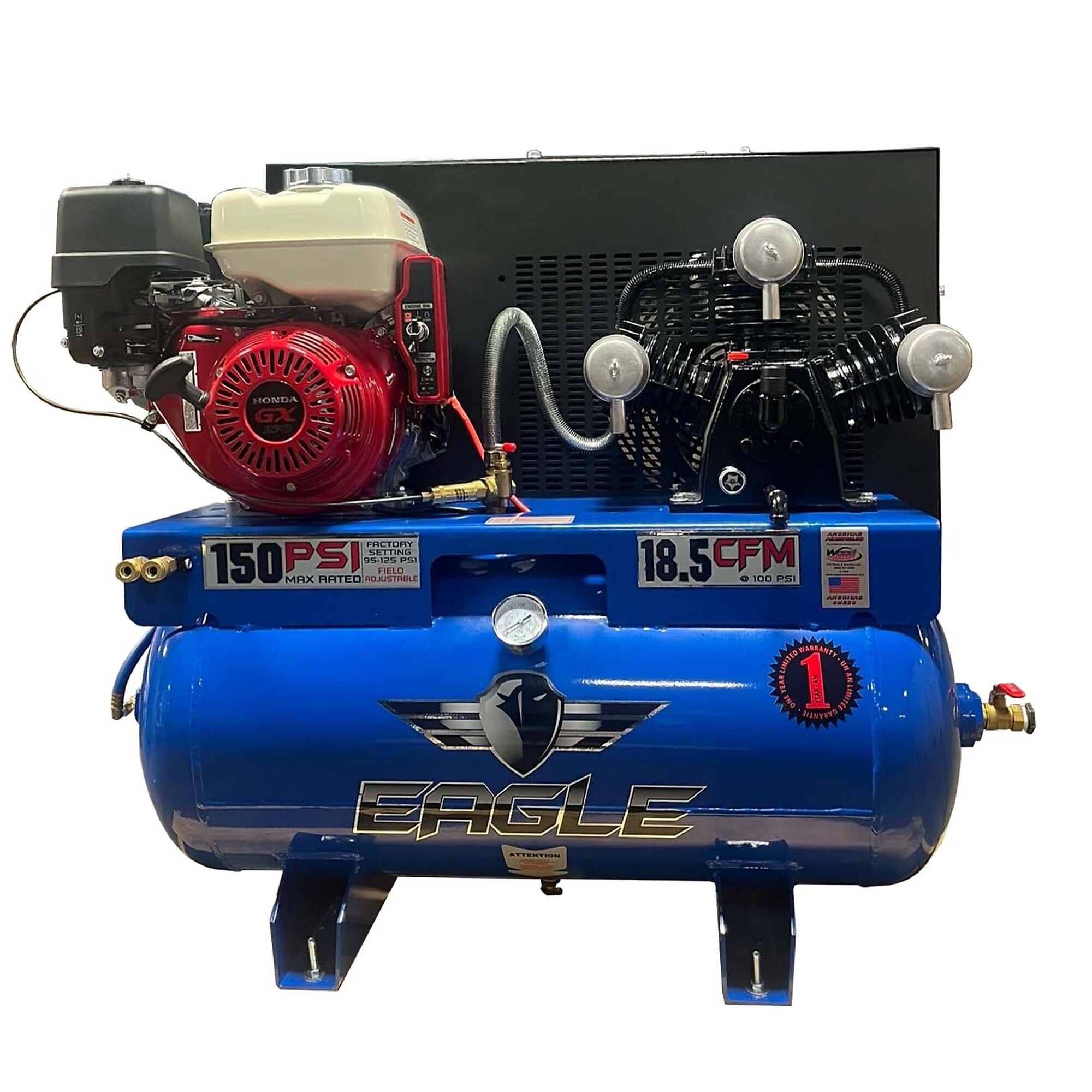 Compresor Montado en Camión EAGLE de 30 Galones, 9 HP - Modelo 9G30TRKE-H