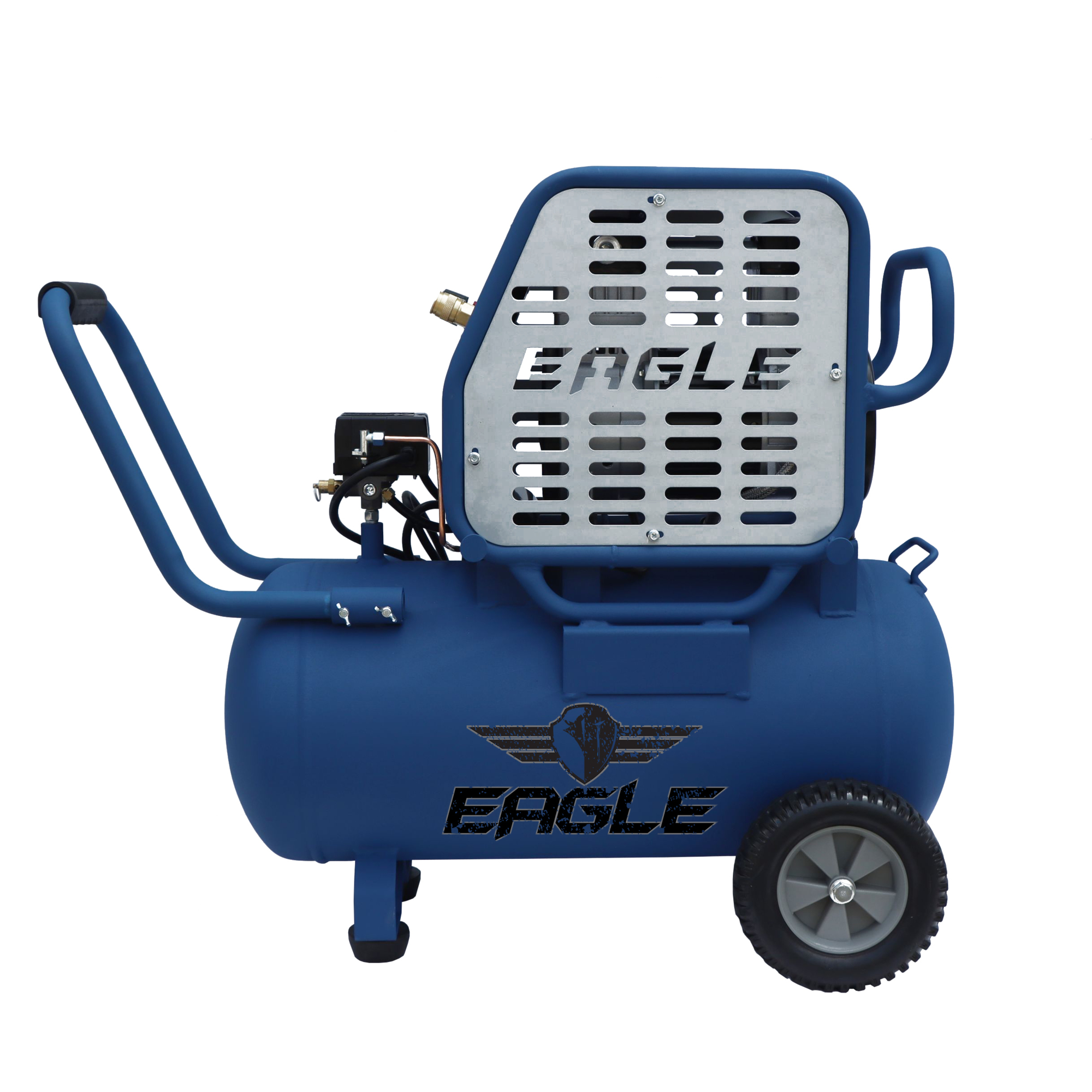 Compresor de aire silencioso EAGLE 49 dB 25ft, 2 HP, 15 Gal, 110 Voltios, Modelo EA-5200