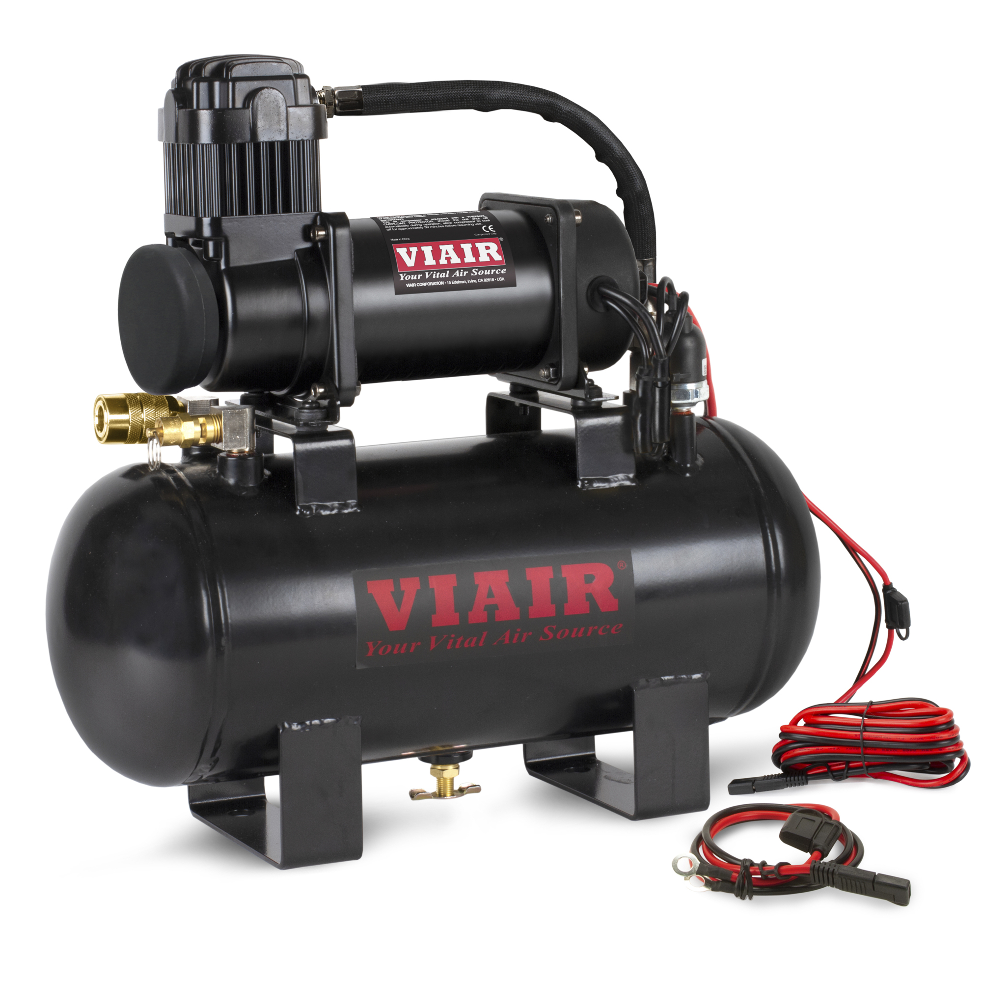 Sistema Plug-N-Play On-Demand de Viair, Tanque de Aire de 1.5 Gal, 12 Volts, Modelo# 20004