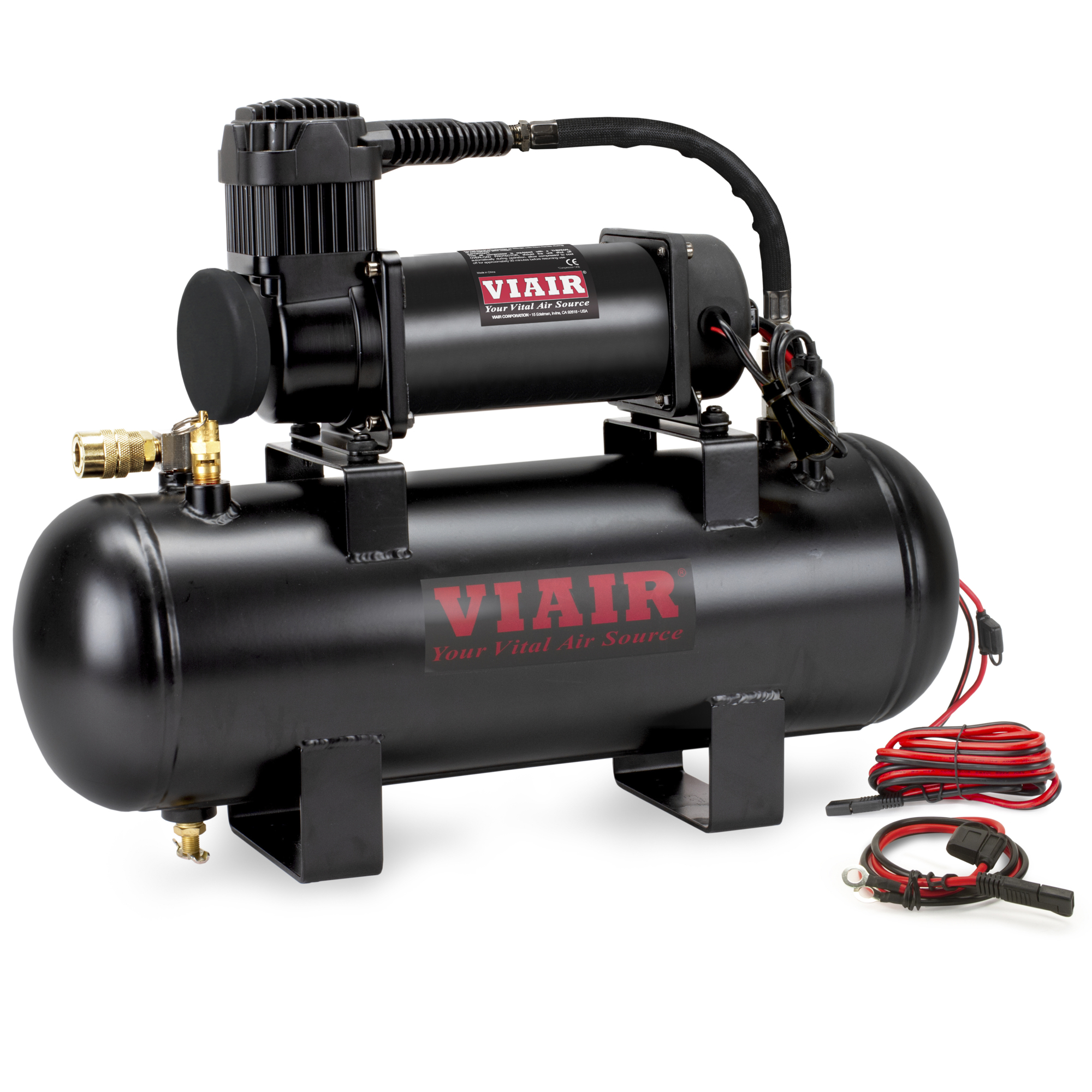 Sistema On-Demand Plug-N-Play de Viair, Tanque de Aire de 2 Galones, 12 Volts, Modelo# 20006