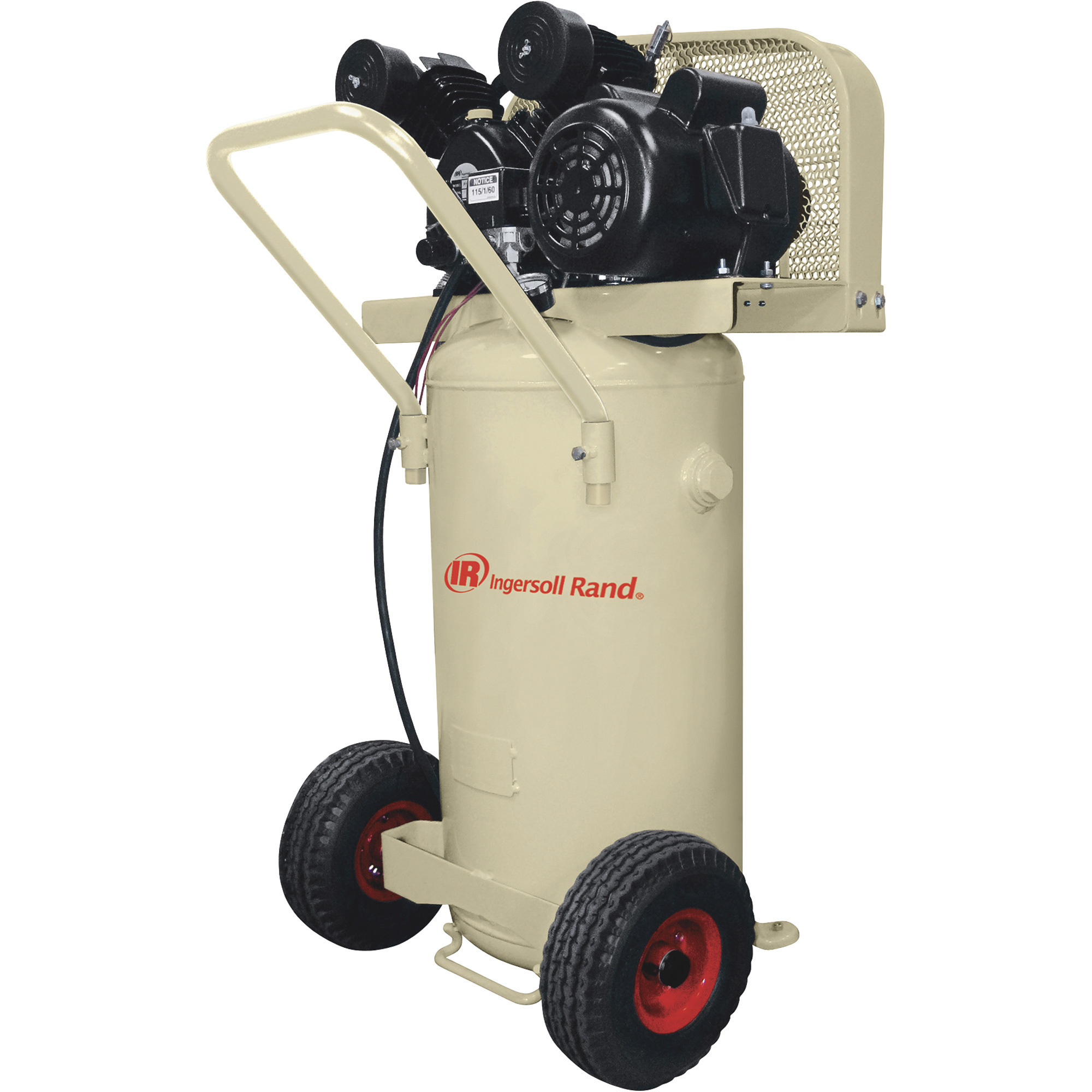Compresor de aire eléctrico portátil de una etapa Ingersoll Rand, 2 HP, 20 galones, 5.5 CFM, modelo Garage Mate P1.5IU-A9.