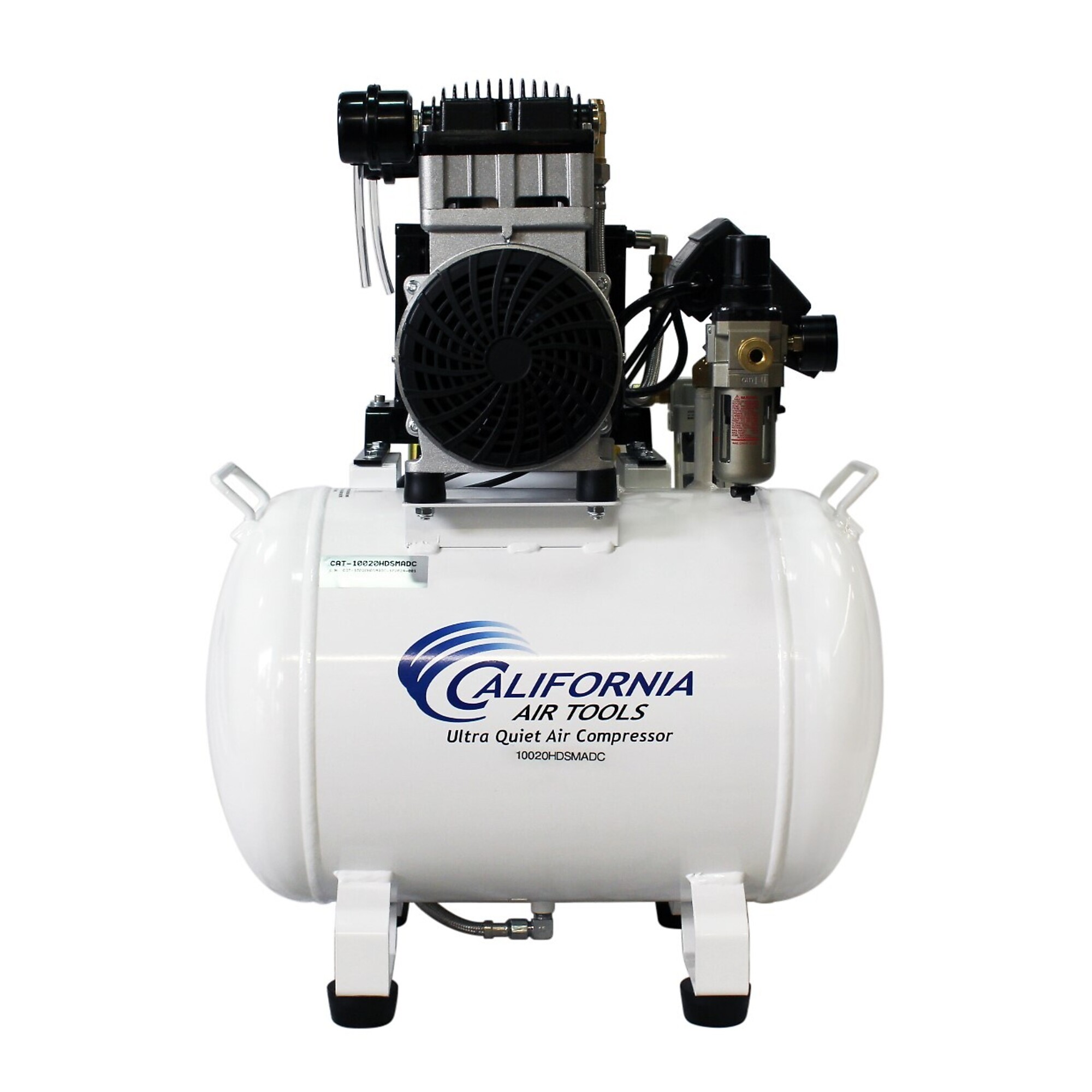 Compresor de aire California Air Tools CAT 10020HDSMADC de 10 galones y 2HP.