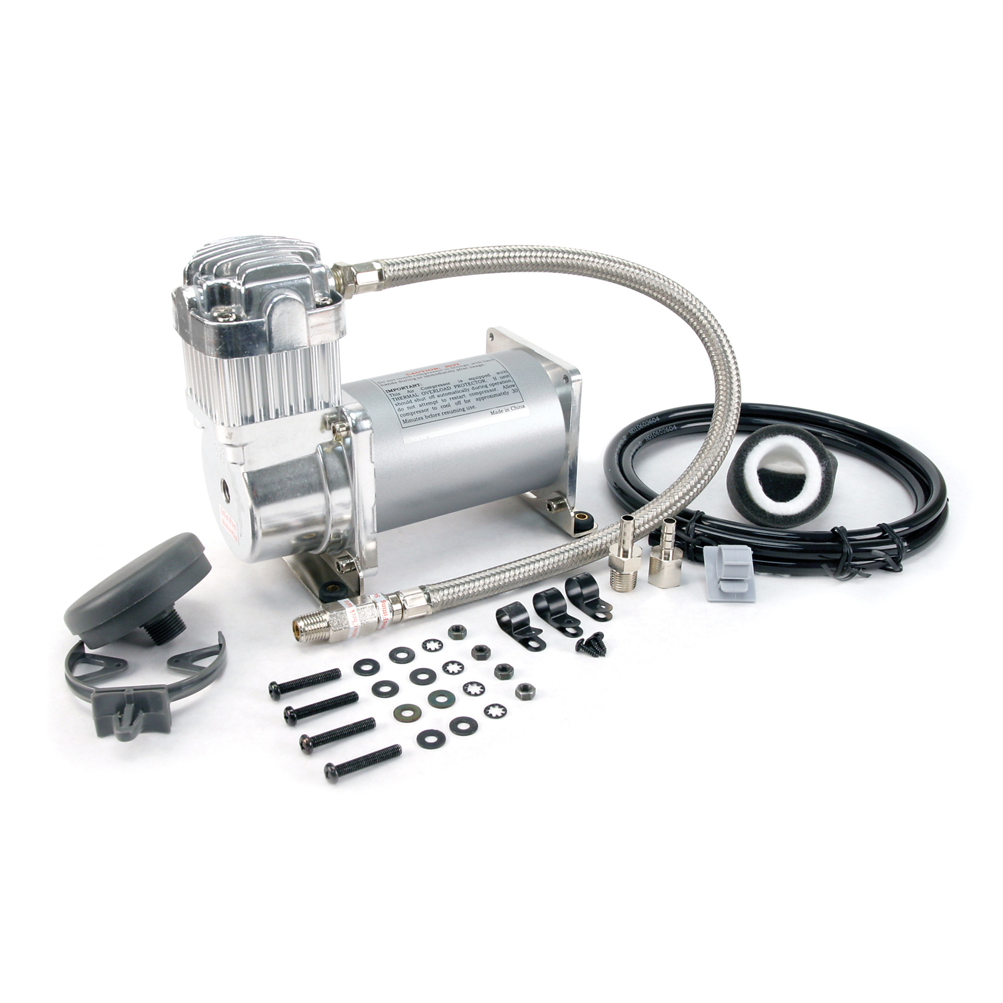 Kit de Compresor de Aire Eléctrico VIAIR 325C, 5 Gallons, 150 PSI, Plateado, Modelo# 325c